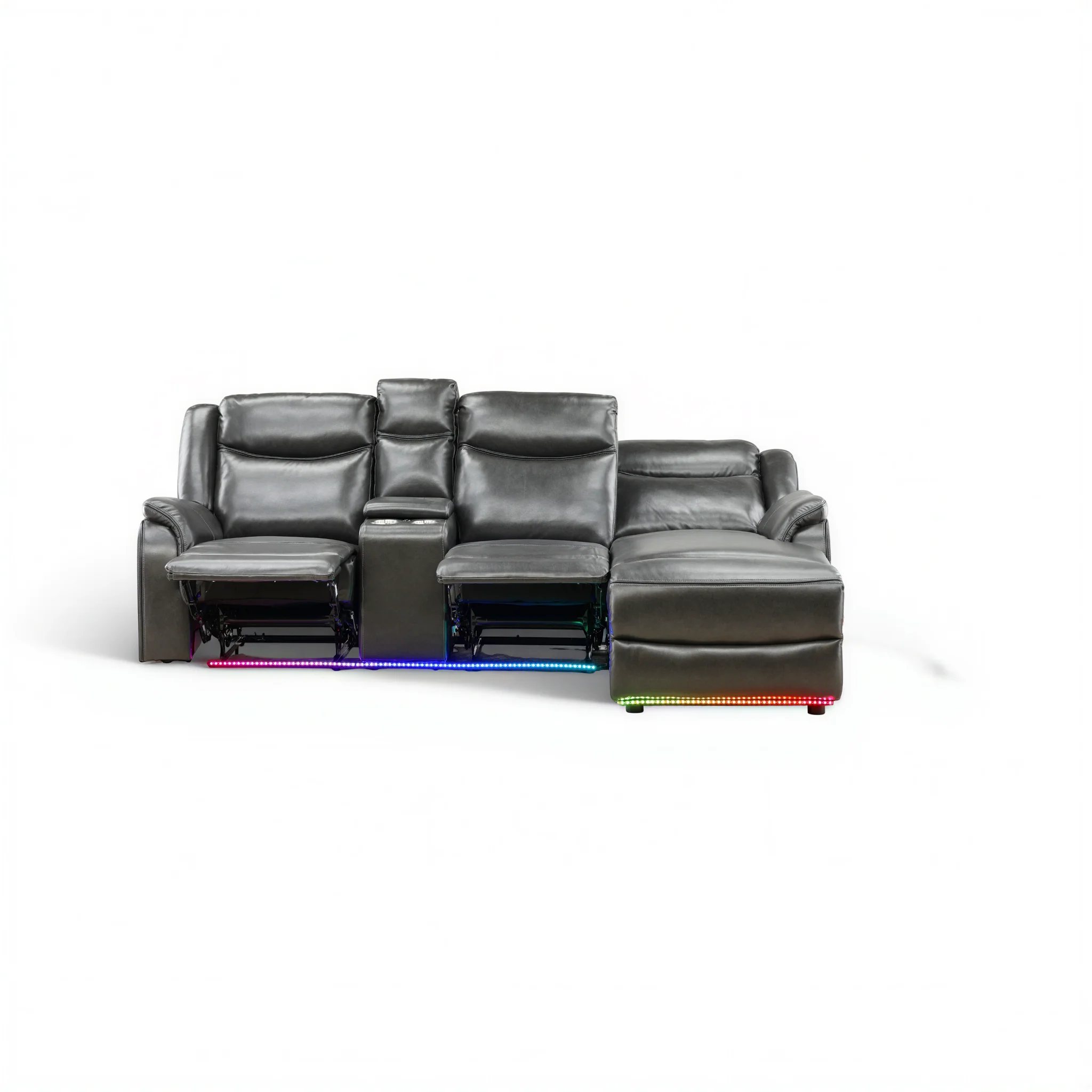 Renzo 2-Piece Reclining Sectional - Image 8
