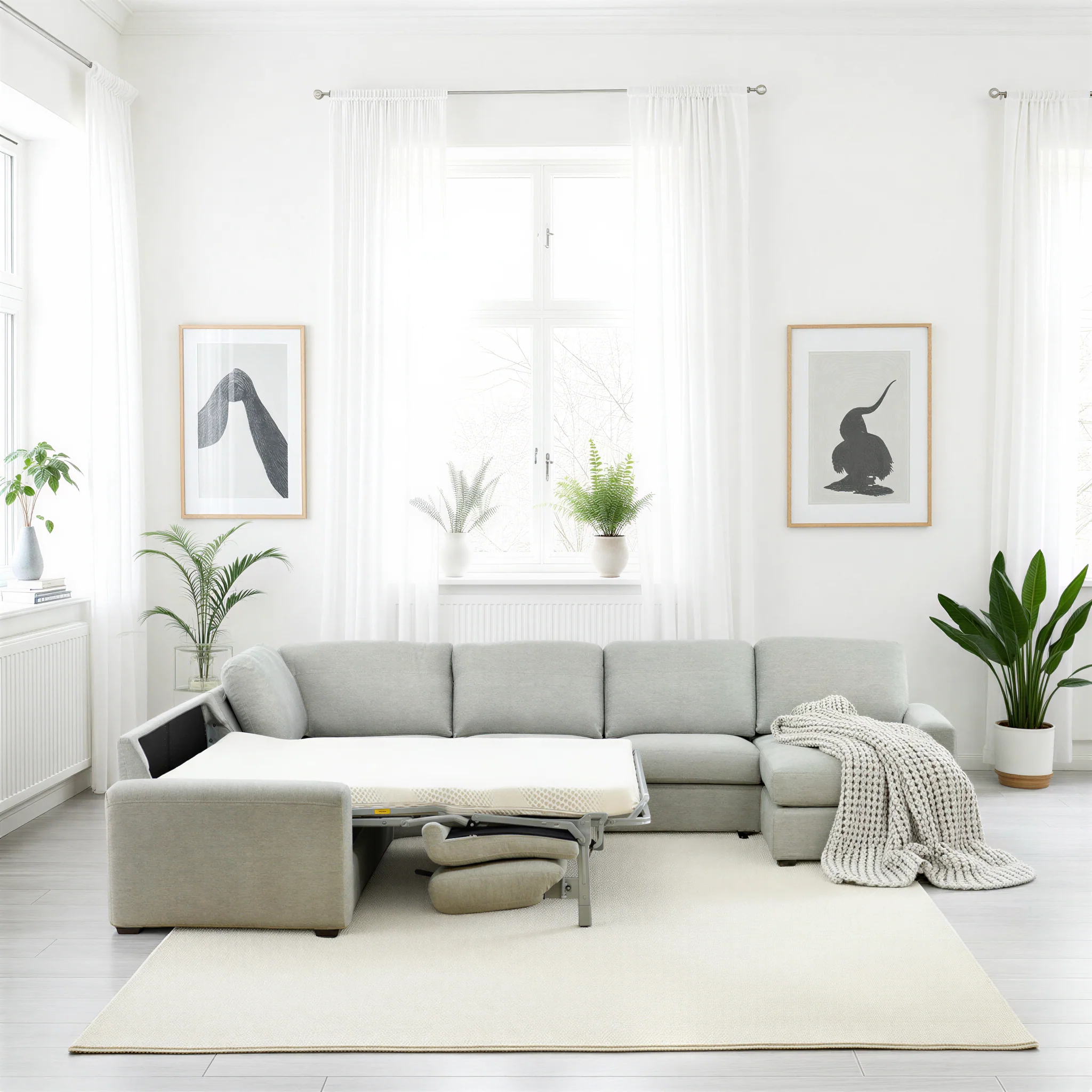 Forbes 5-Piece Sleeper Sectional - Image 2