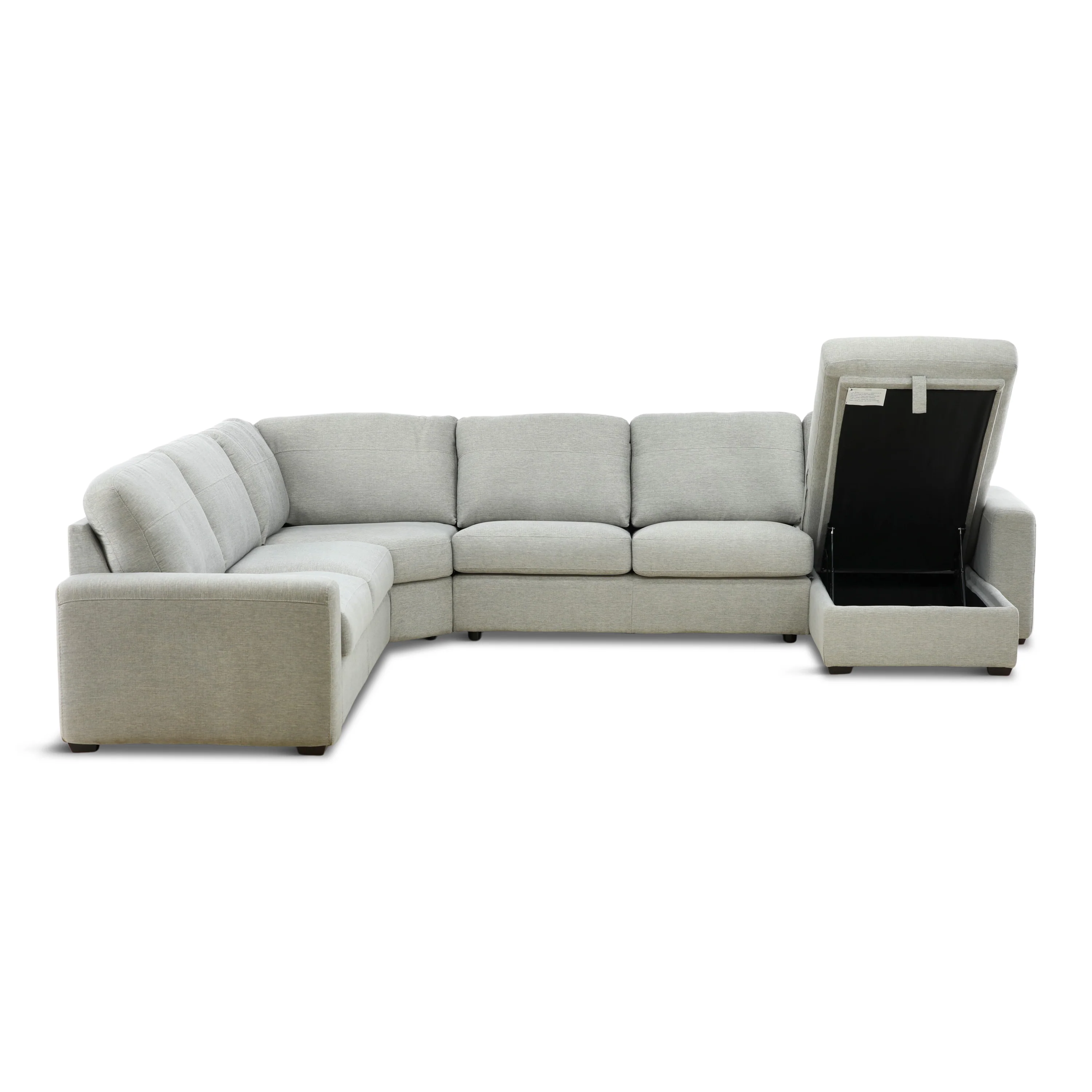 Forbes 5-Piece Sleeper Sectional - Image 4