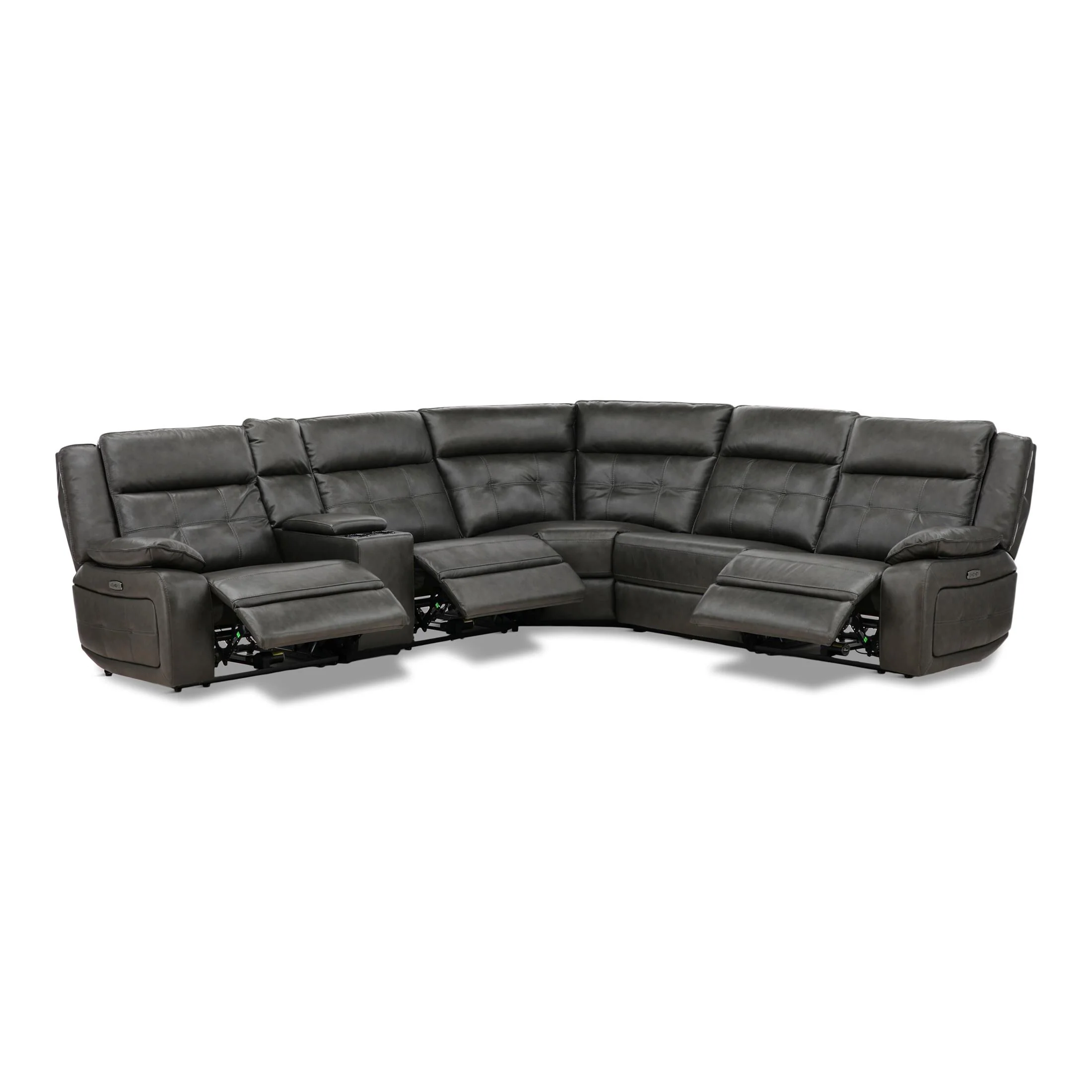 Afton 6-Piece Power Reclining Sectional - Image 5