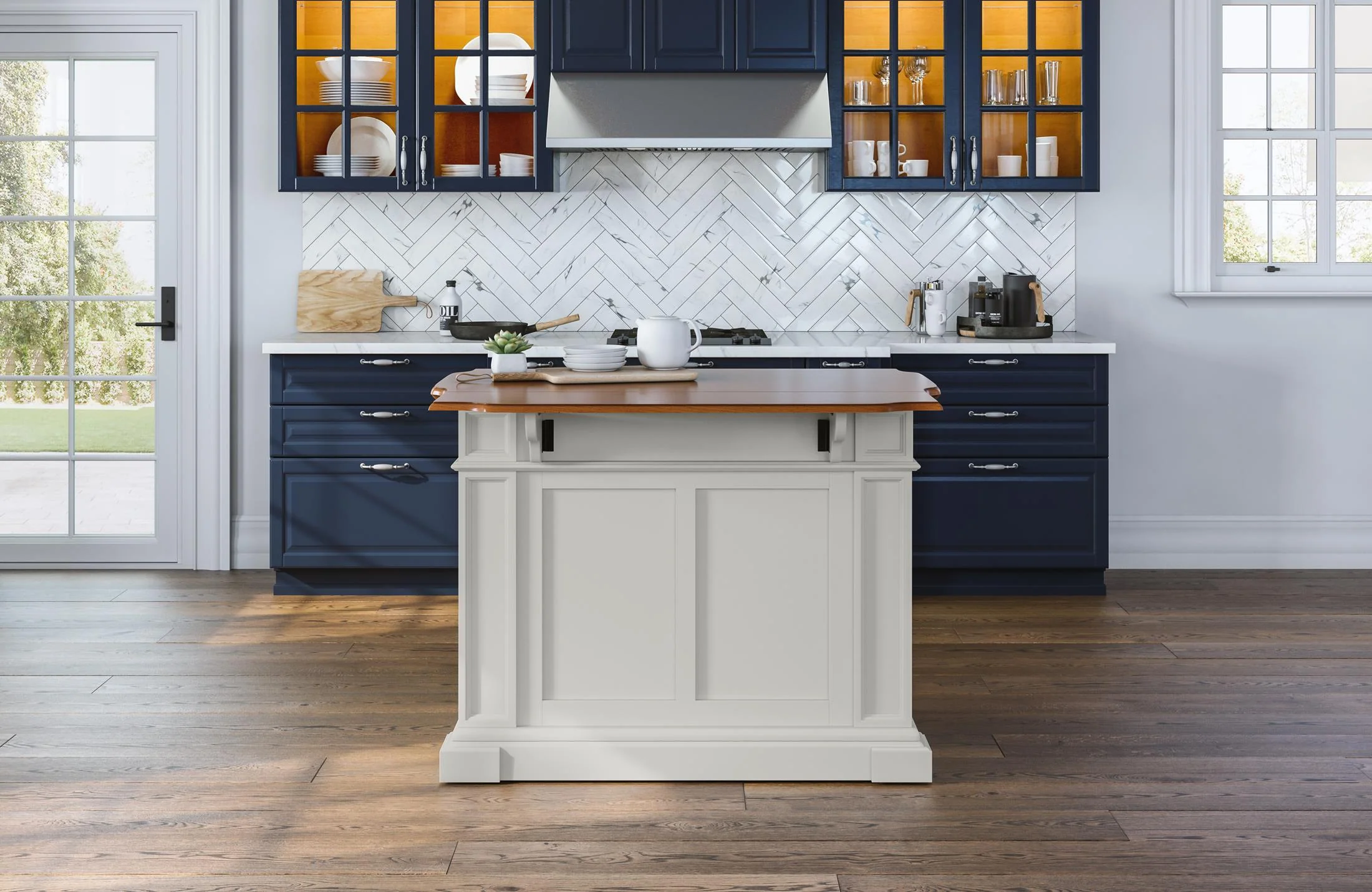 Americana Kitchen Island - Image 14