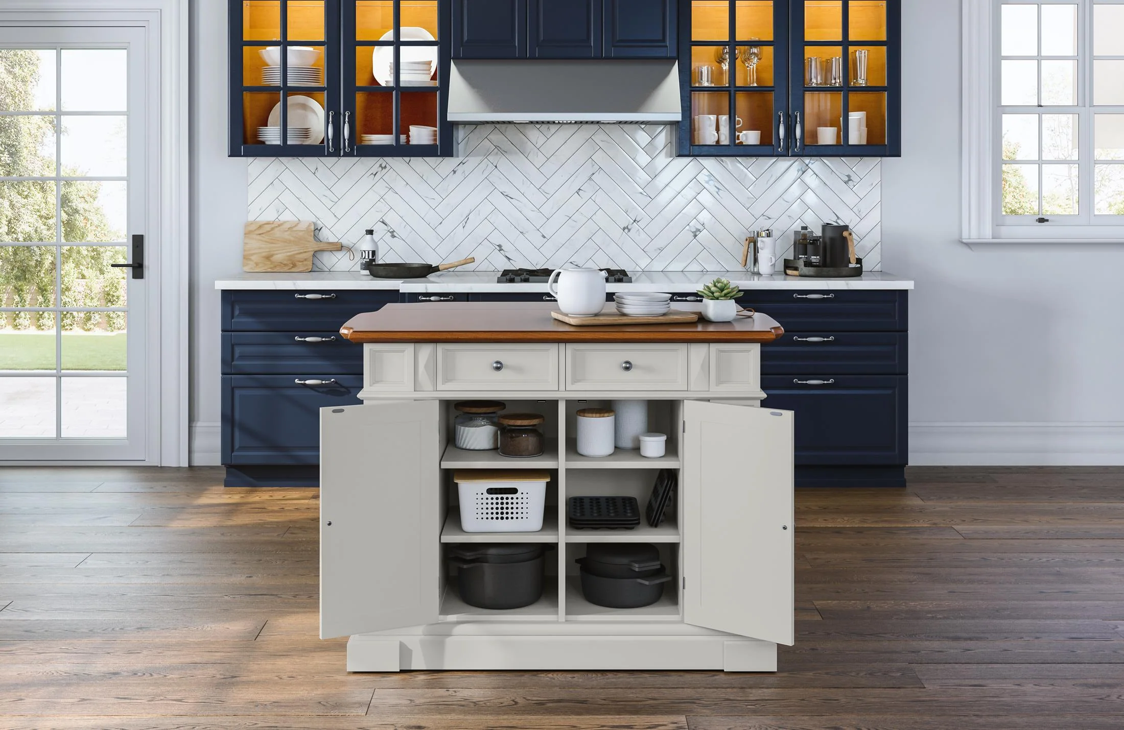 Americana Kitchen Island - Image 18