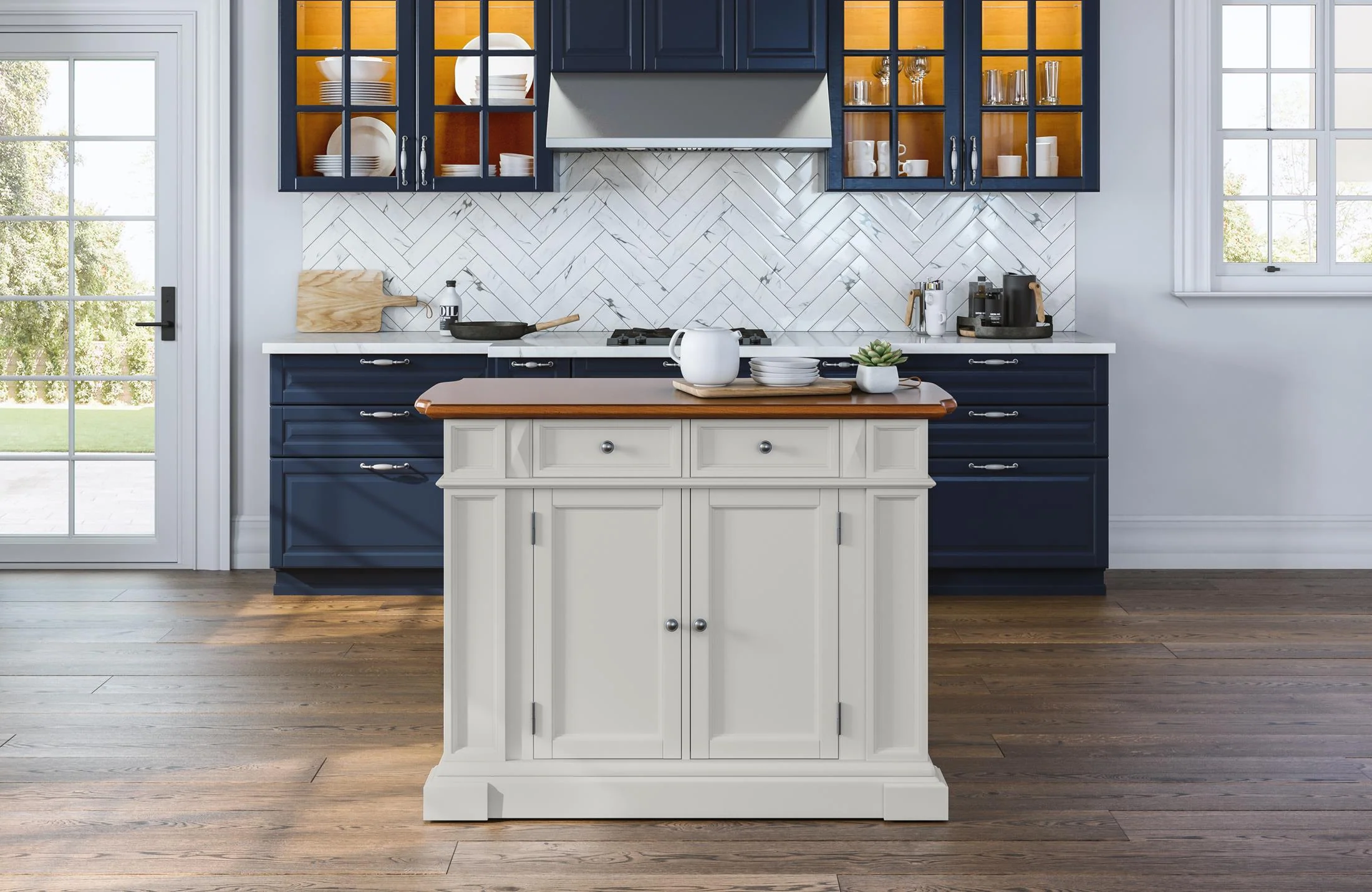 Americana Kitchen Island - Image 2