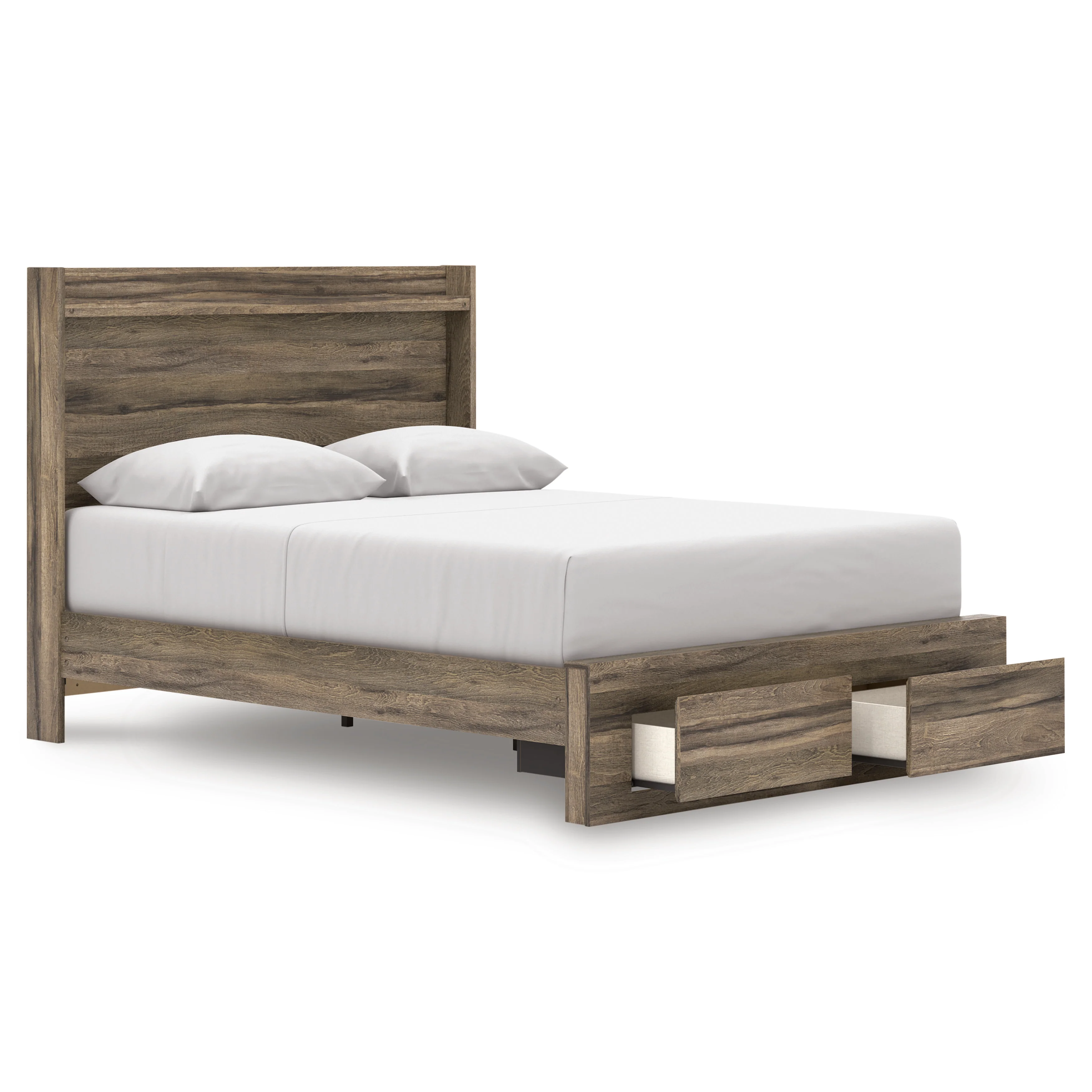Baystorm Queen Panel Bed with 2 Storage Drawers - Image 6
