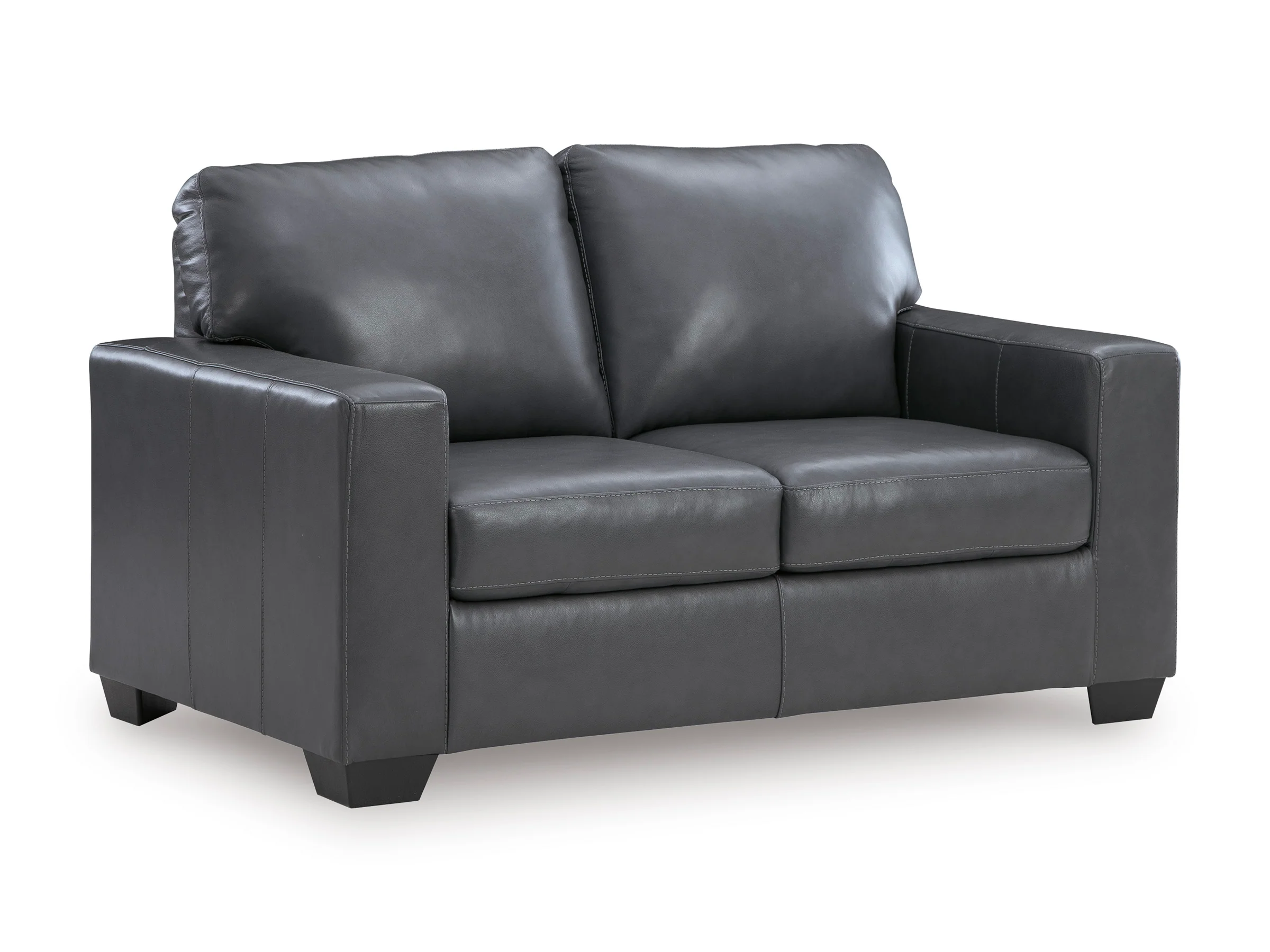 Bolsena Leather Loveseat - Image 10