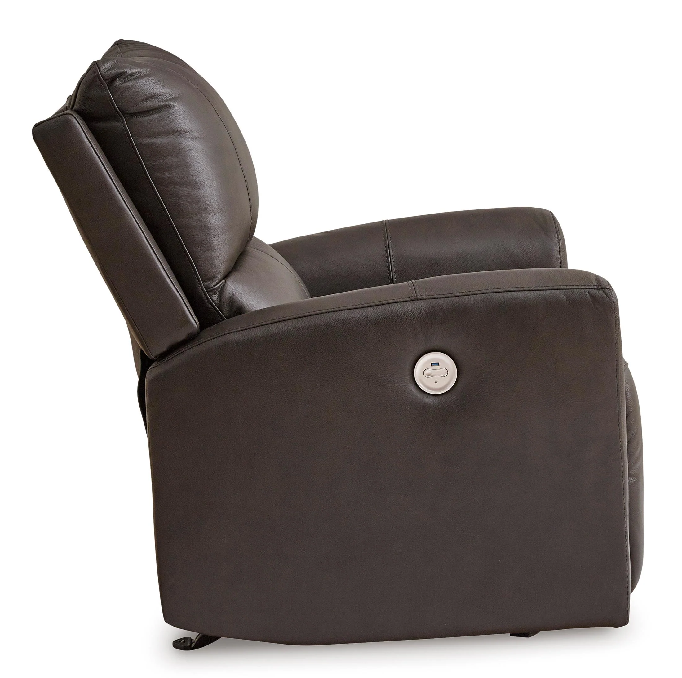 Boxmere Leather Power Rocker Recliner - Image 6