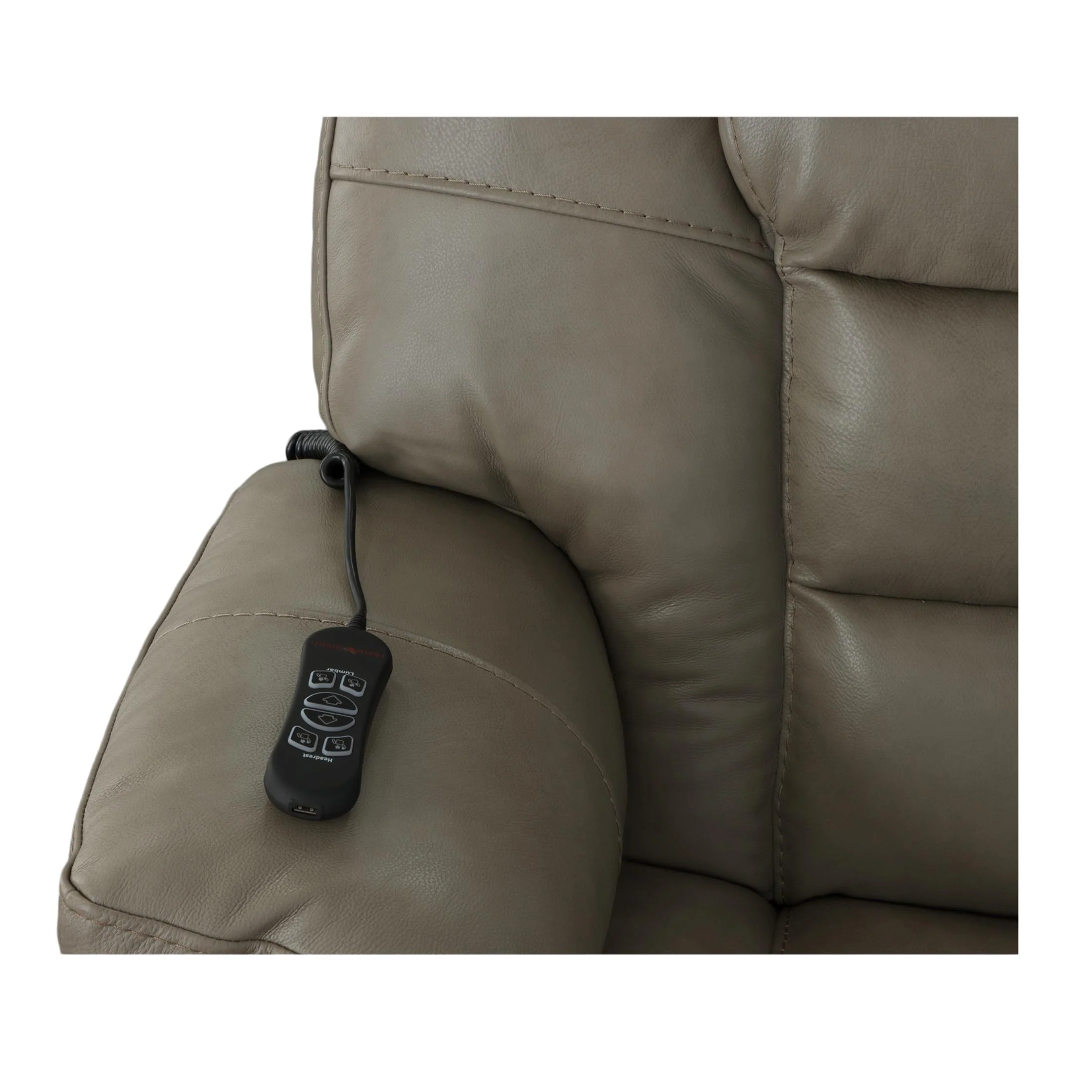 Cameron Leather Power Recliner - Image 7