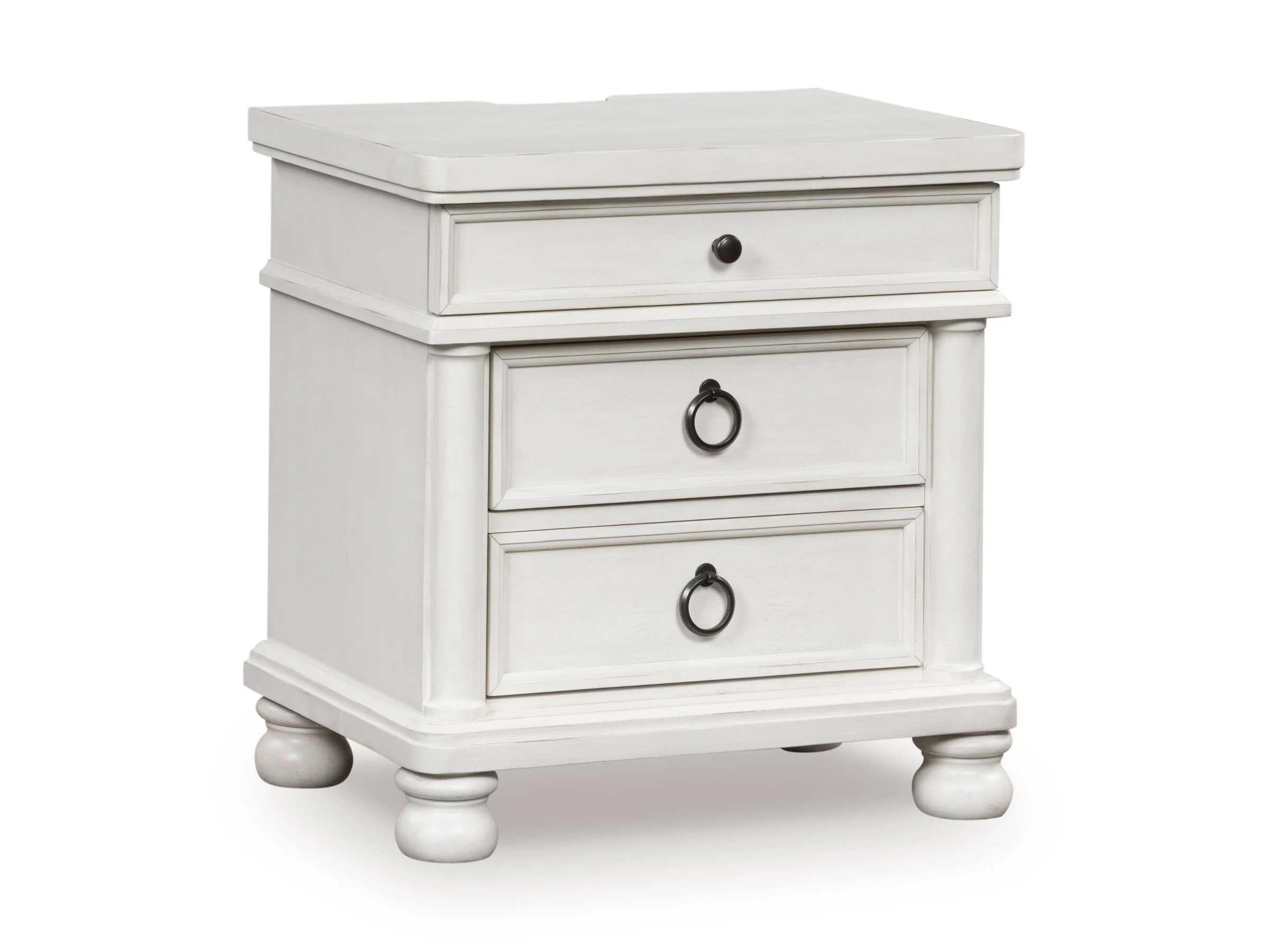 Chadworth Three Drawer Night Stand - Image 4
