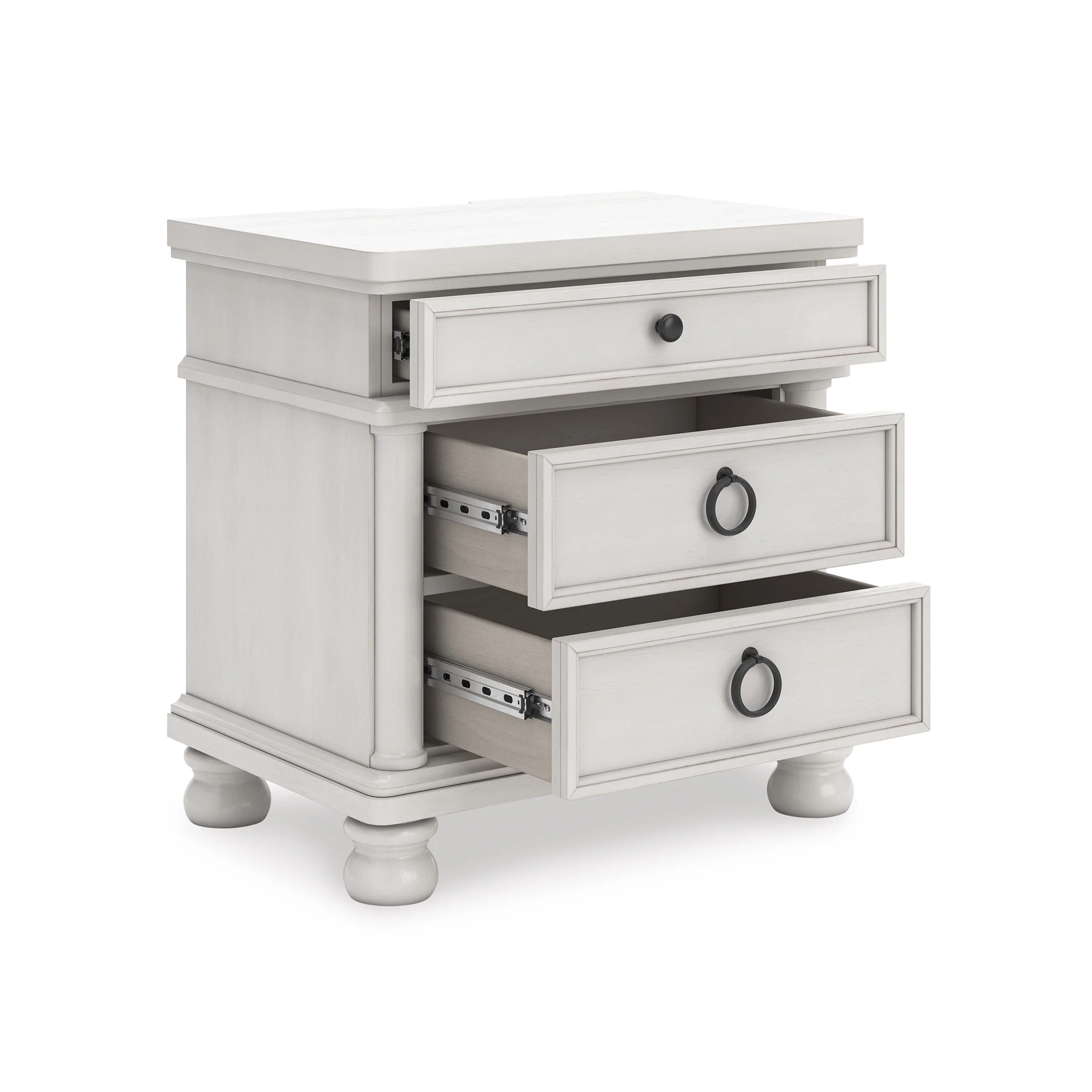 Chadworth Three Drawer Night Stand - Image 5