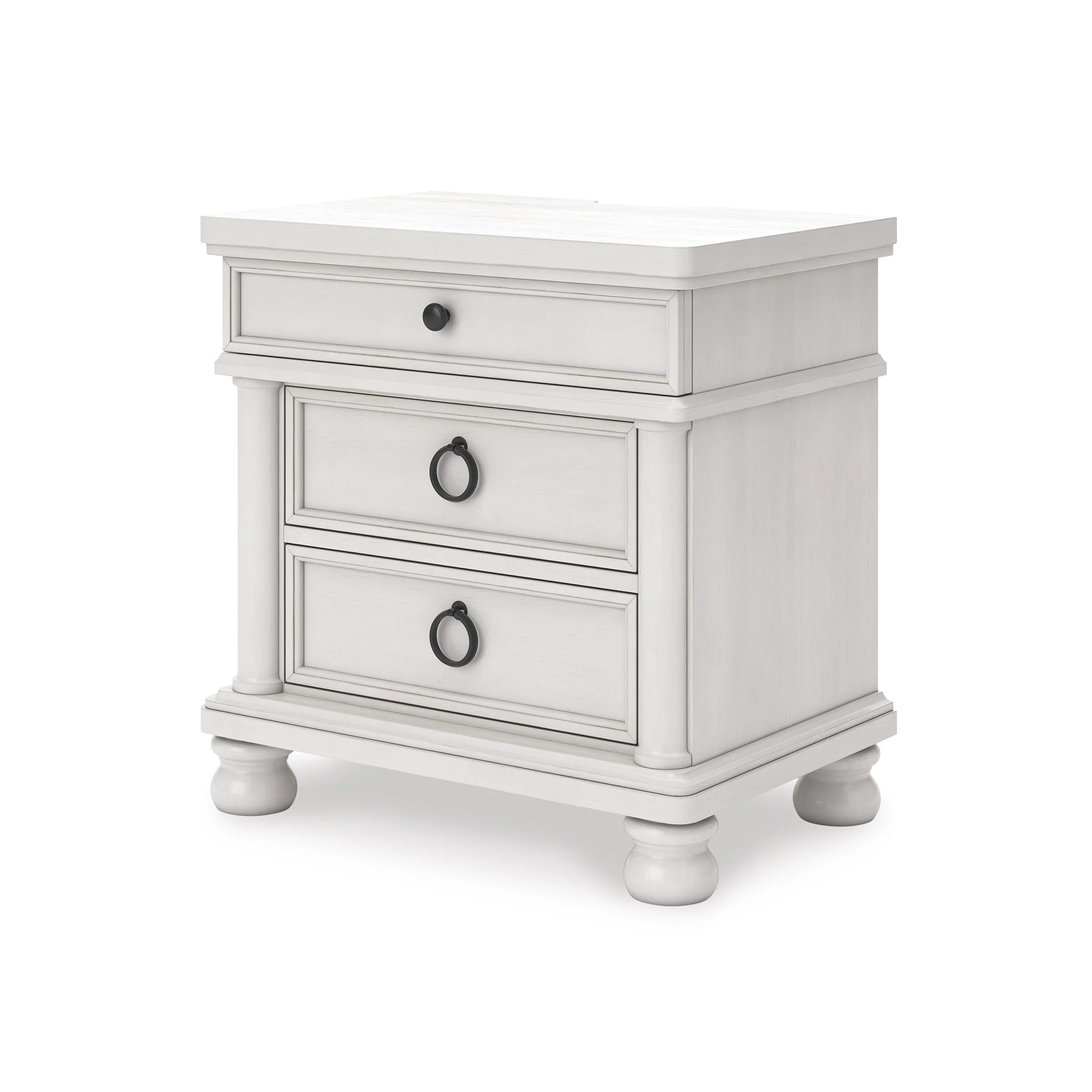 Chadworth Three Drawer Night Stand - Image 7