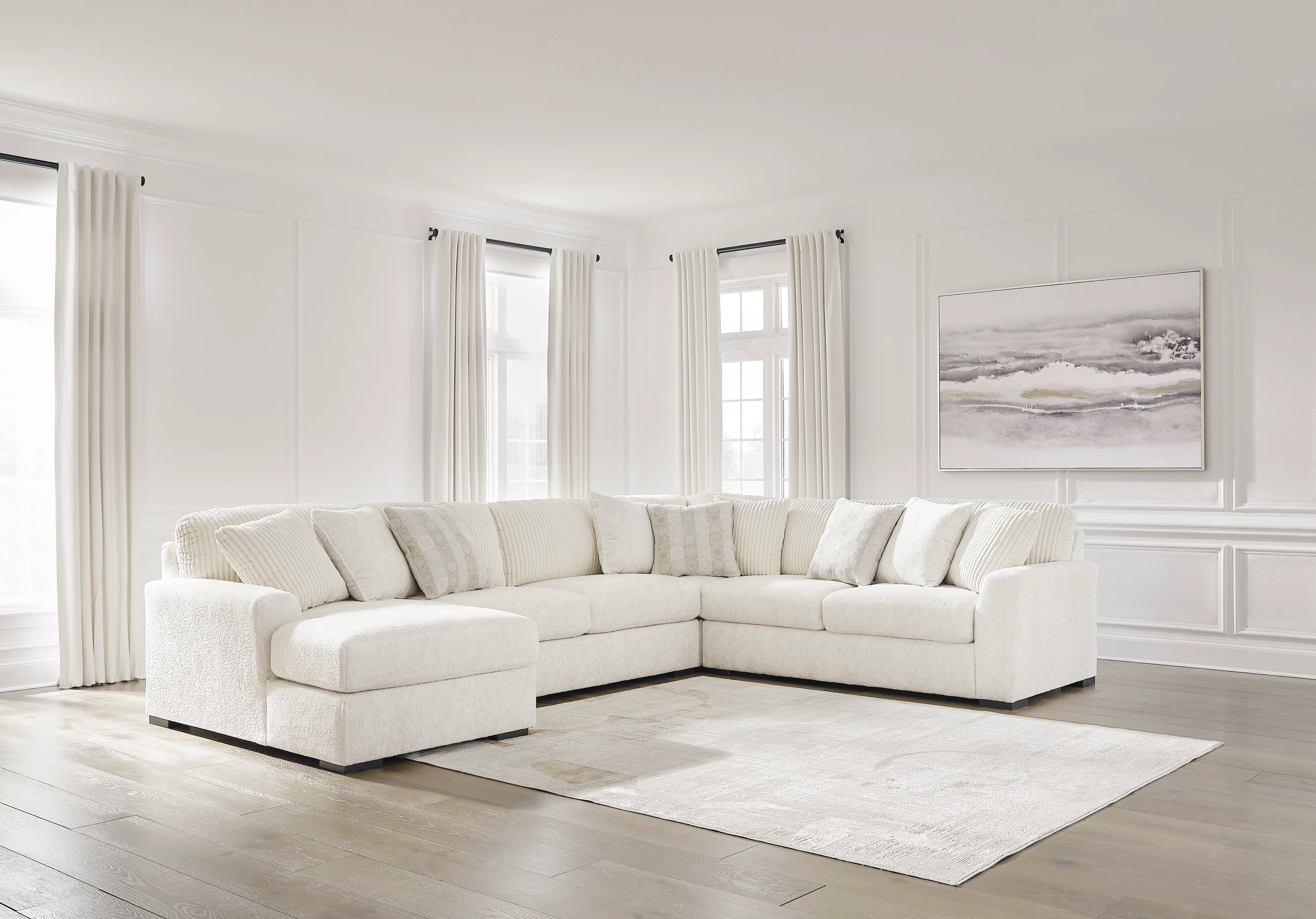 Chessington 4-Piece Sectional with Chaise - Image 2