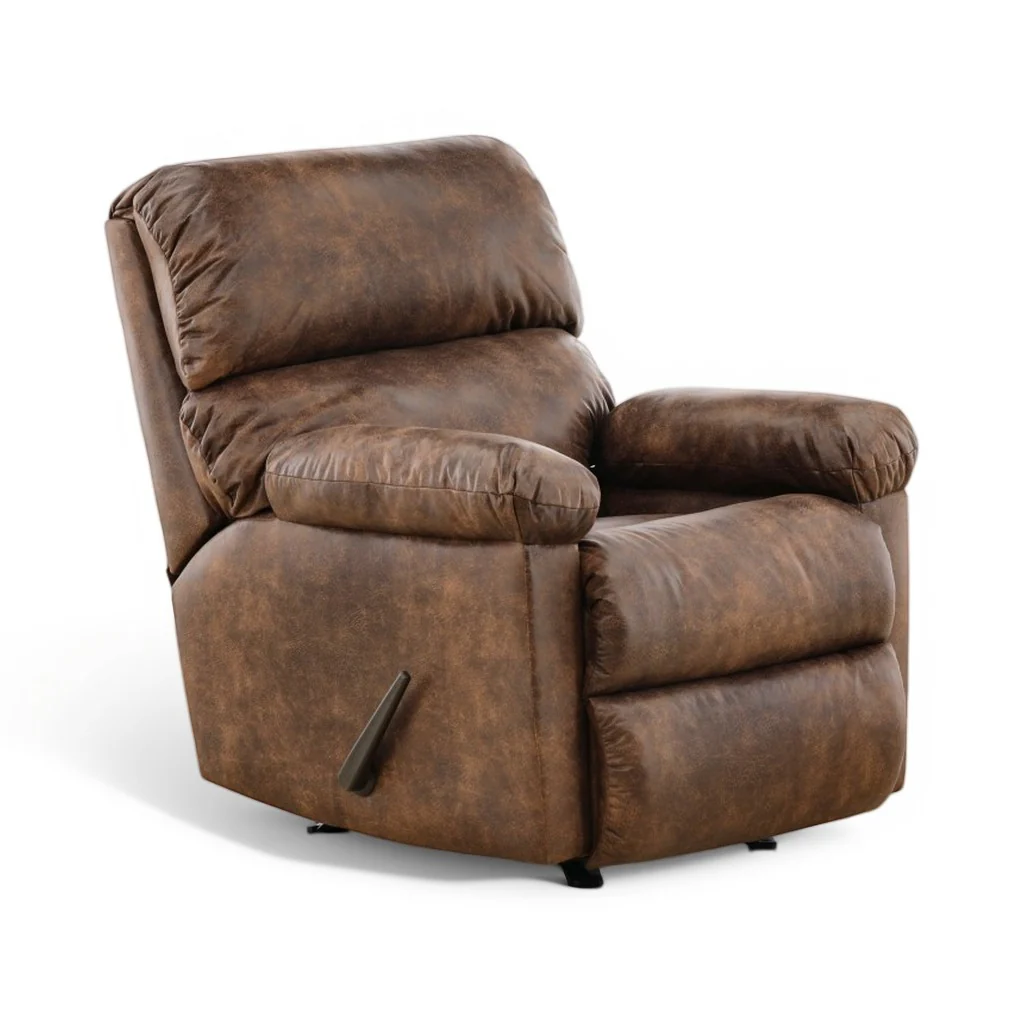 Beron Leather Rocker Recliner - Image 3