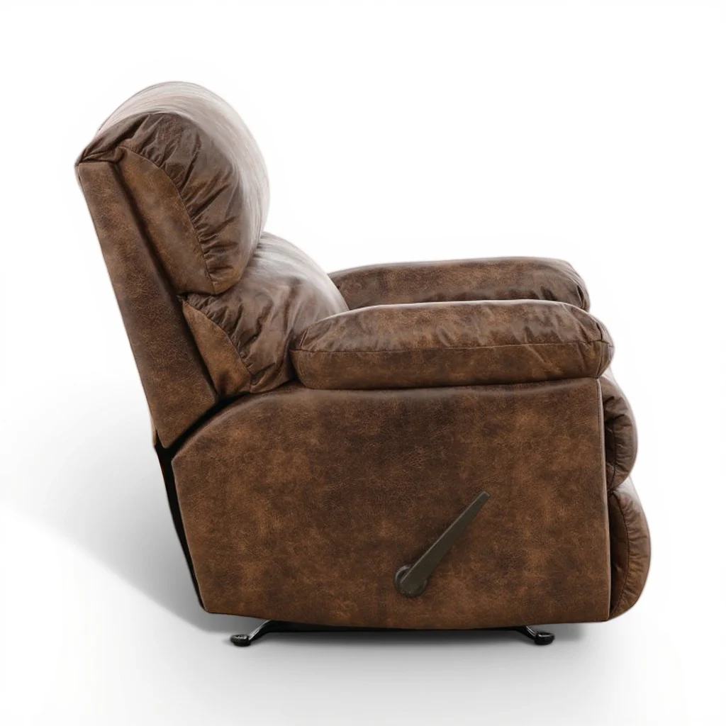 Beron Leather Rocker Recliner - Image 5