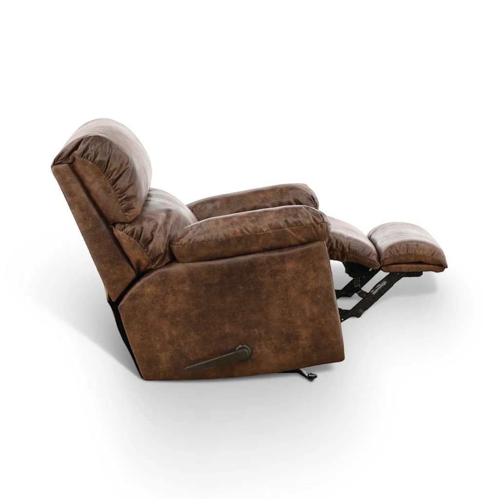 Beron Leather Rocker Recliner - Image 6