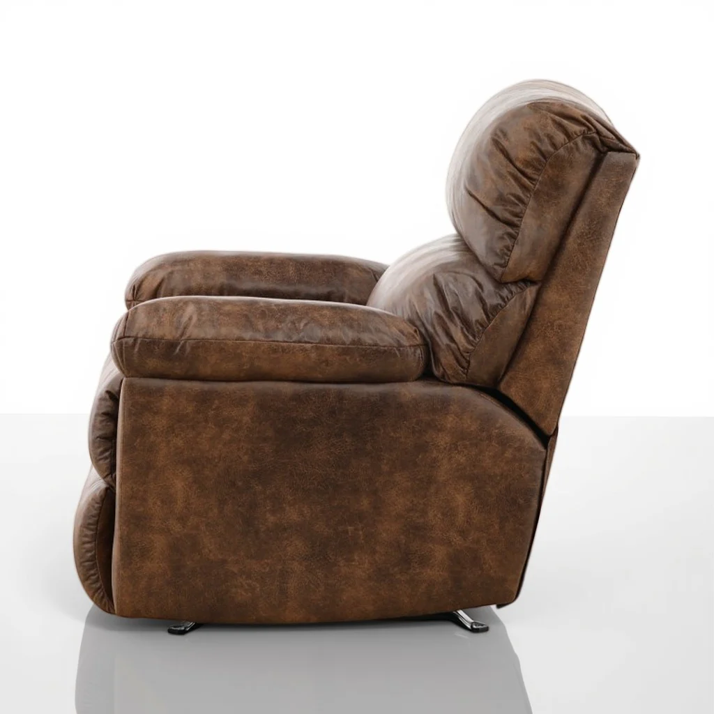 Beron Leather Rocker Recliner - Image 7