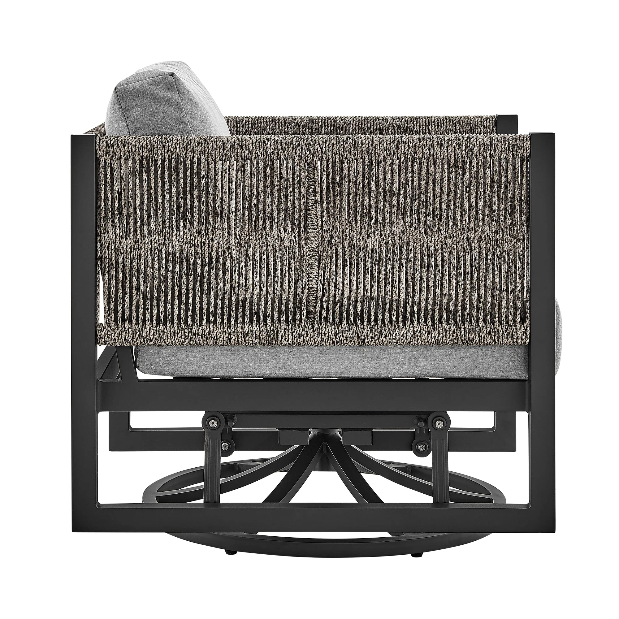 Cuffay Outdoor Patio Swivel Glider Lounge Chair - Image 3