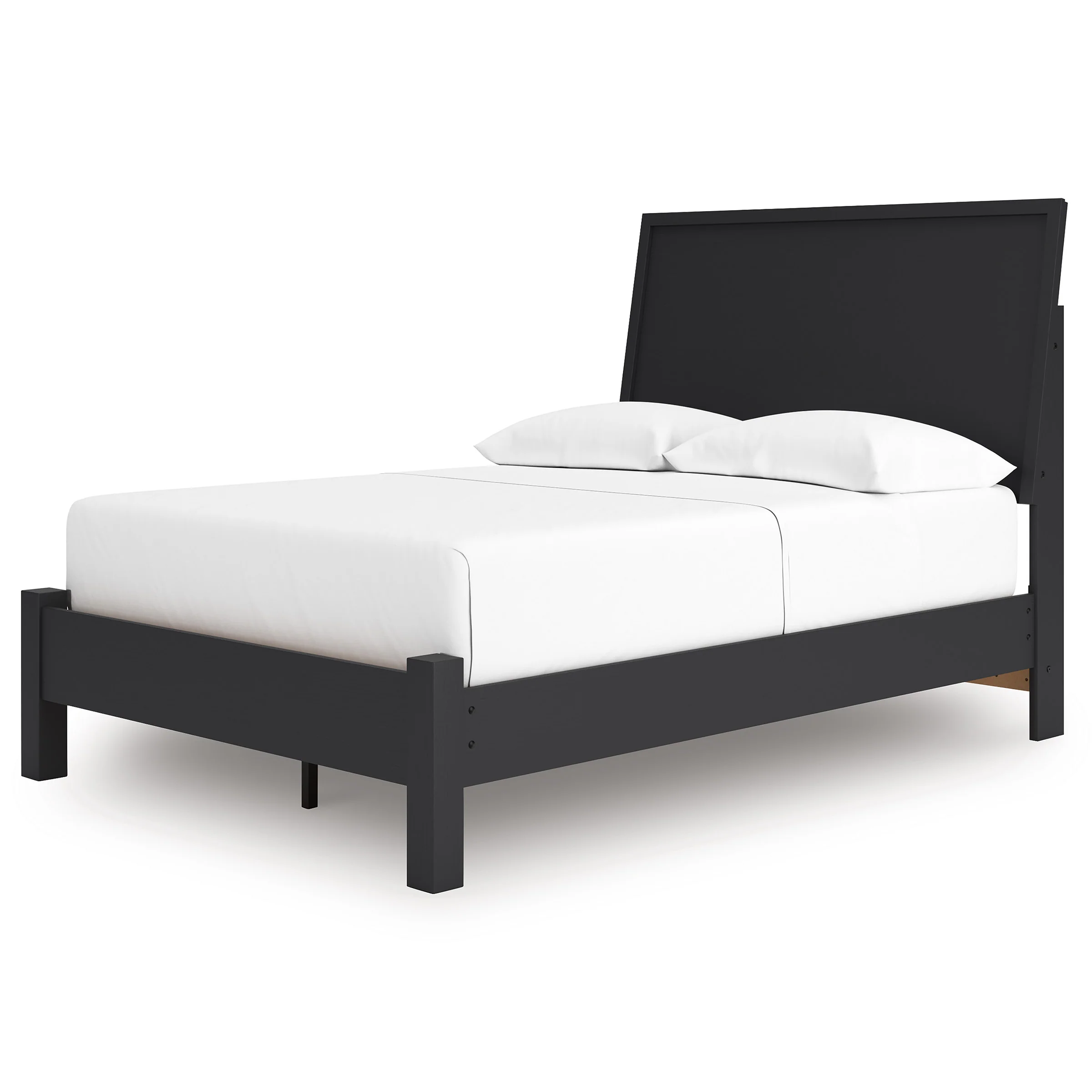 Ashley Danziar Panel Bed with Post Leg Footboard - Image 2