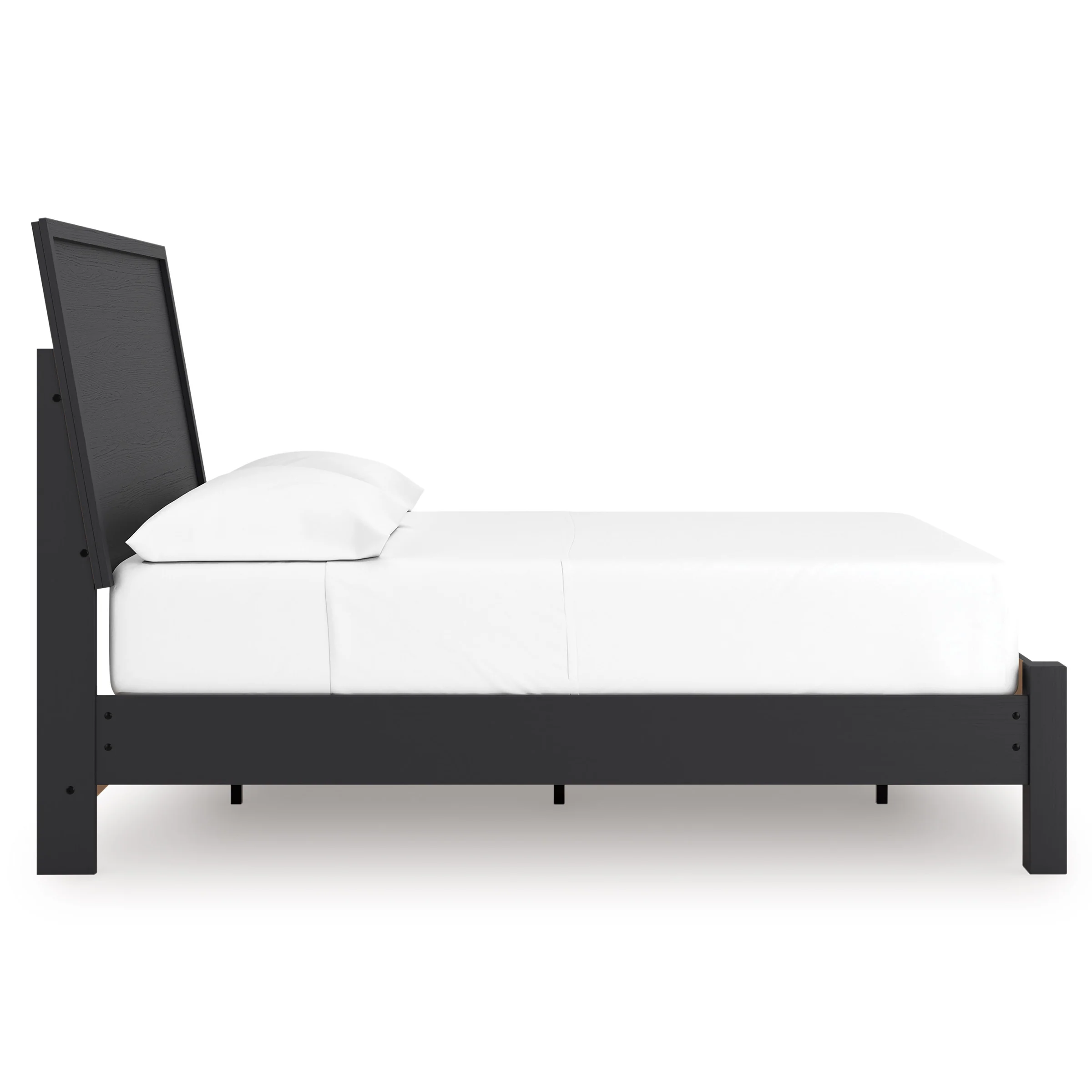 Ashley Danziar Panel Bed with Post Leg Footboard - Image 4