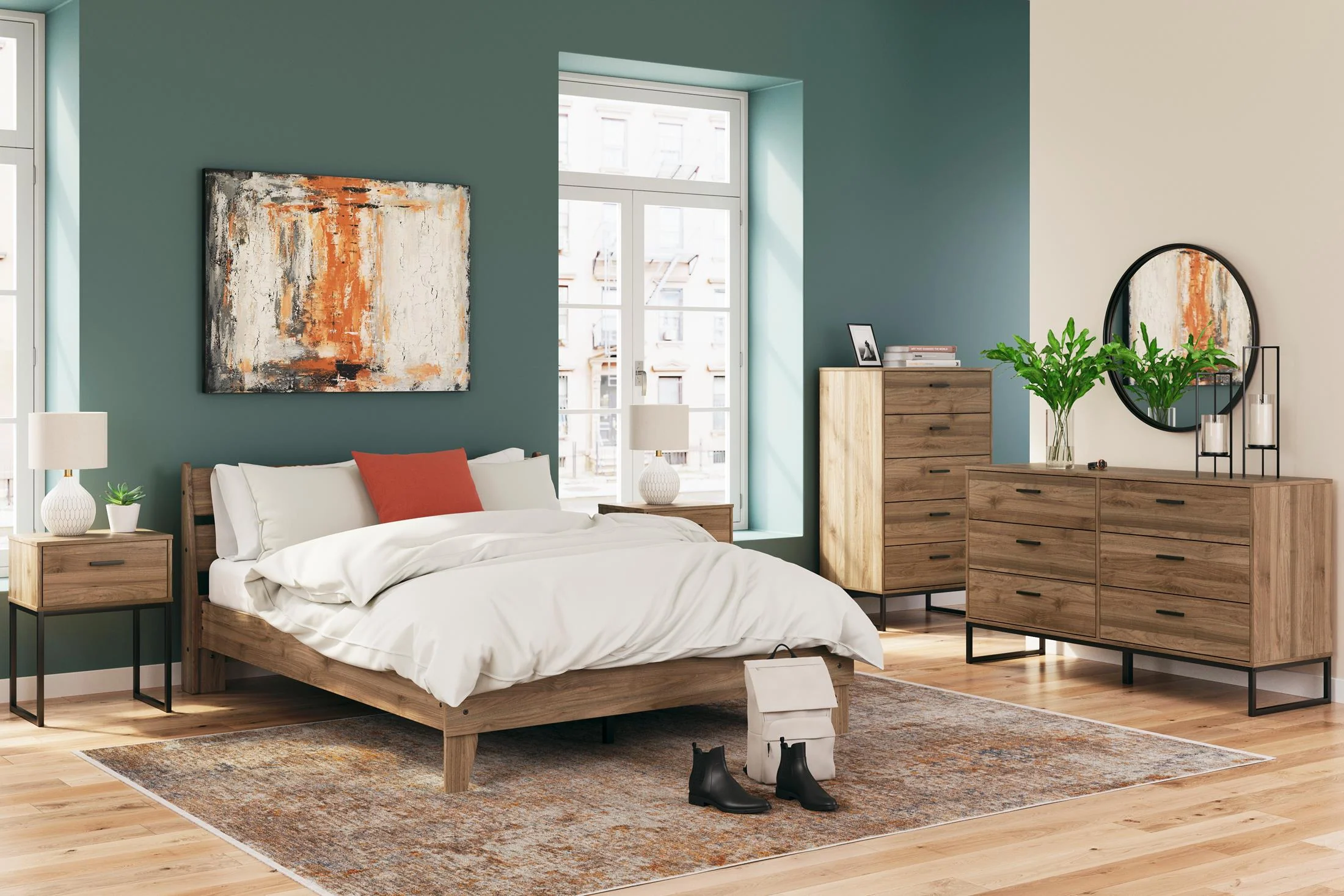 Deanlow Platform Panel Bed - Image 7