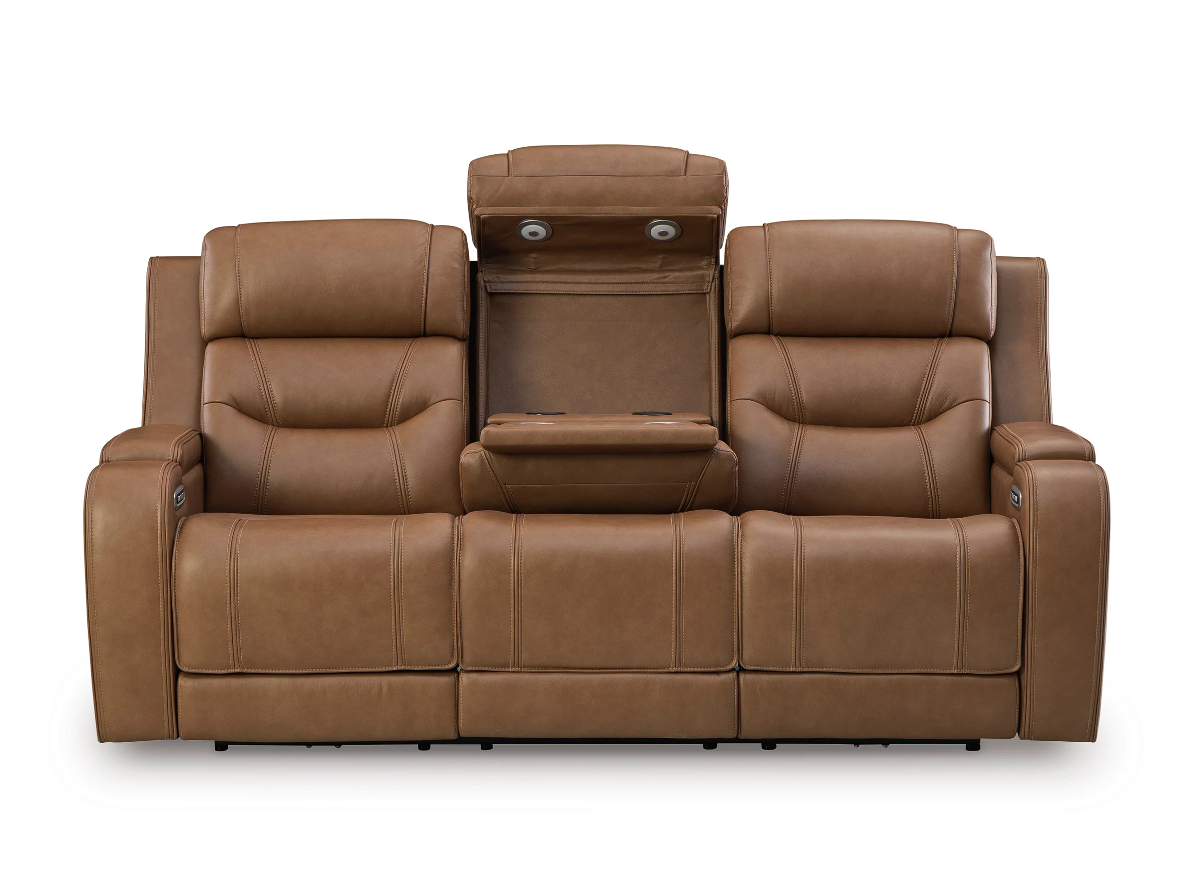 Dreamer Power Reclining Sofa with Audio Seating and Drop-Down Table - Image 4