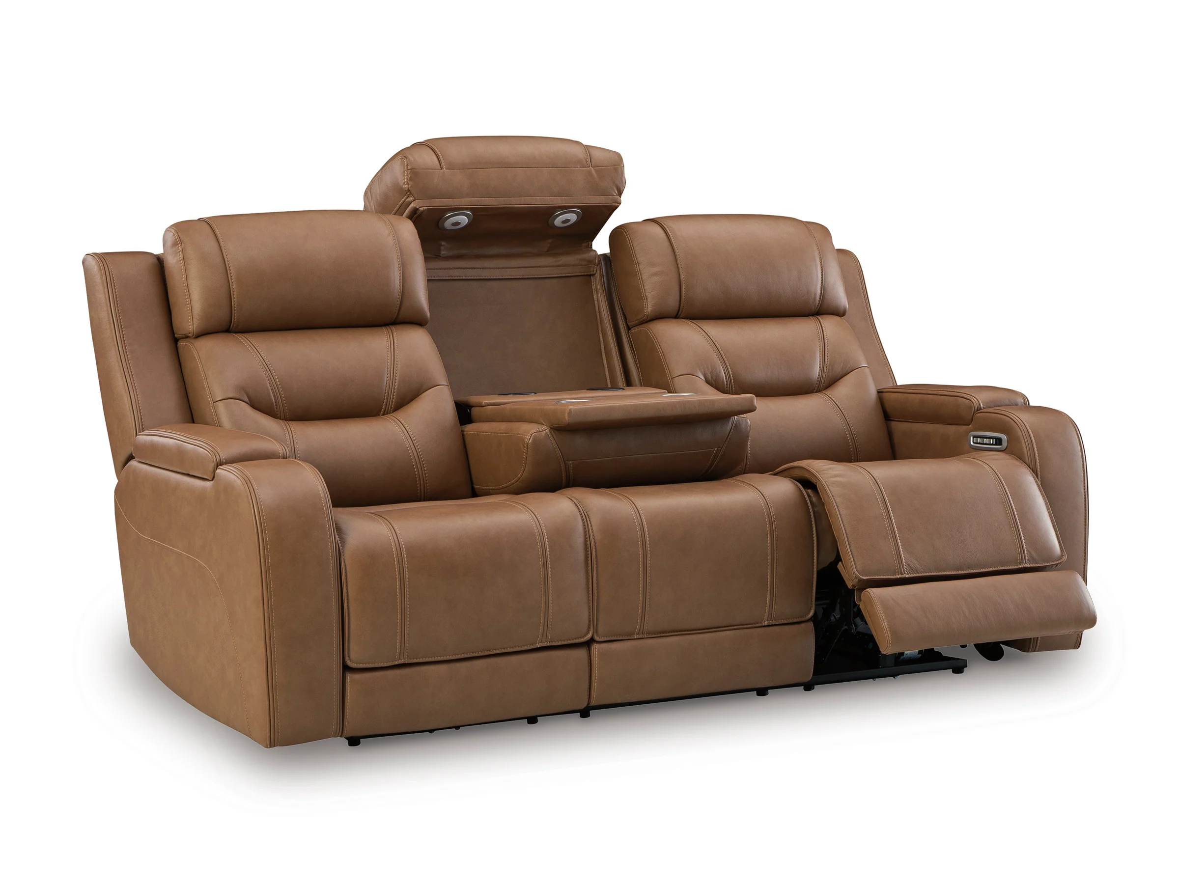 Dreamer Power Reclining Sofa with Audio Seating and Drop-Down Table - Image 6
