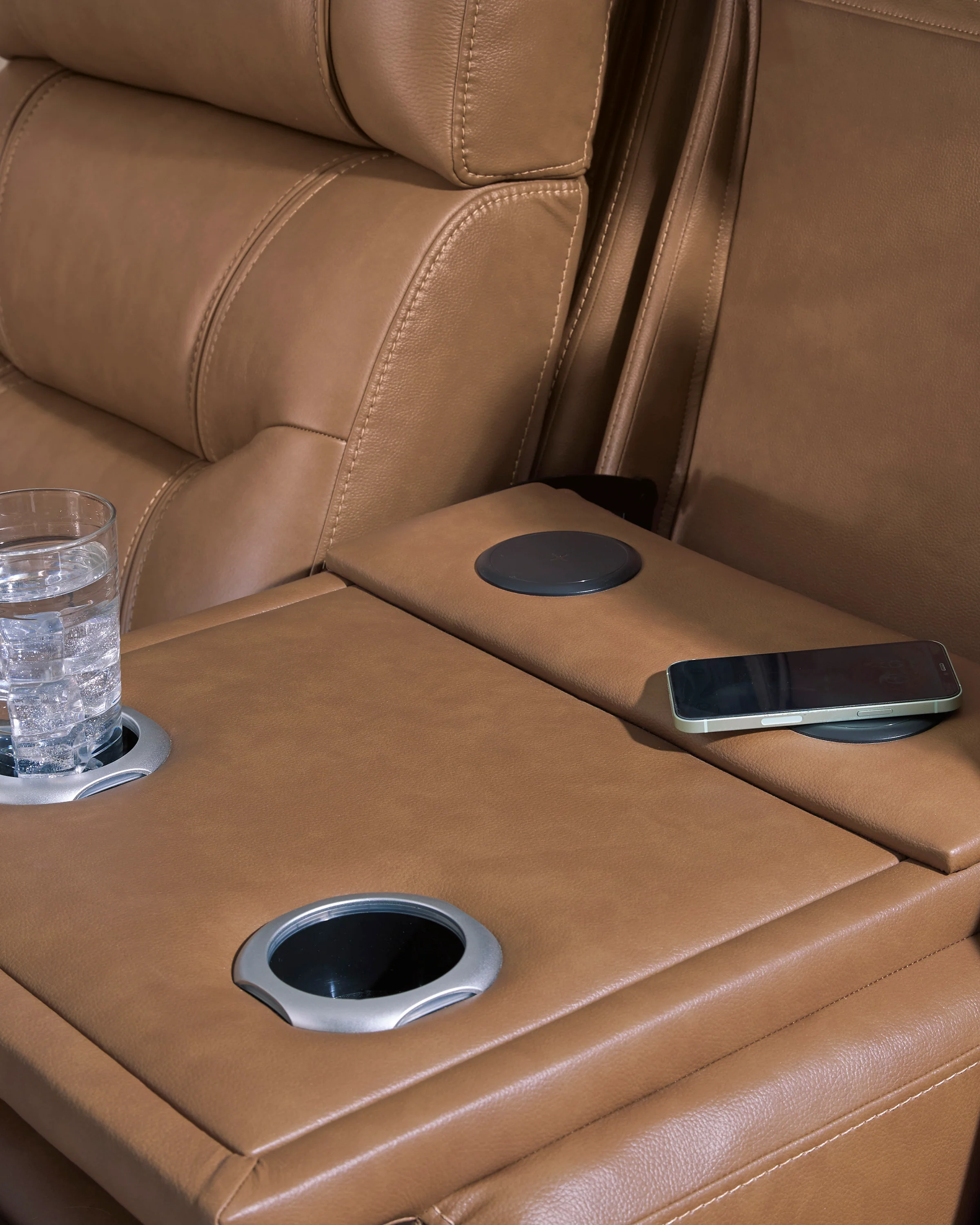 Dreamer Power Reclining Sofa with Audio Seating and Drop-Down Table - Image 9