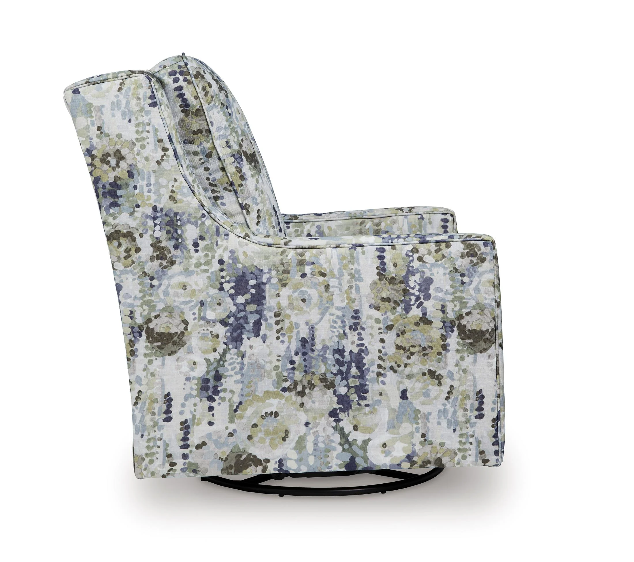Dustinford Swivel Glider Accent Chair - Image 4