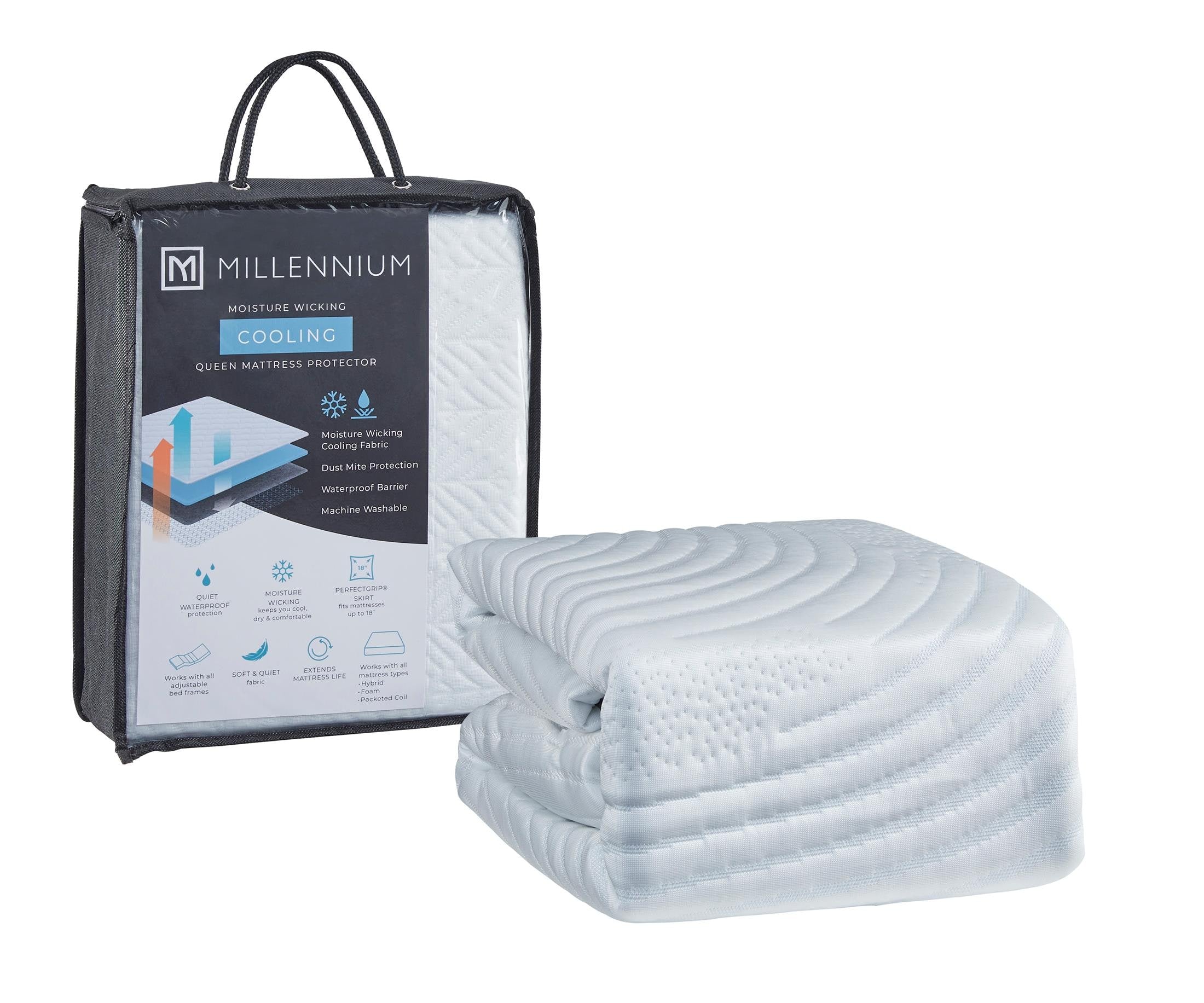 Extra Cooling Protector Mattress Protector (Set of 4) - Image 4