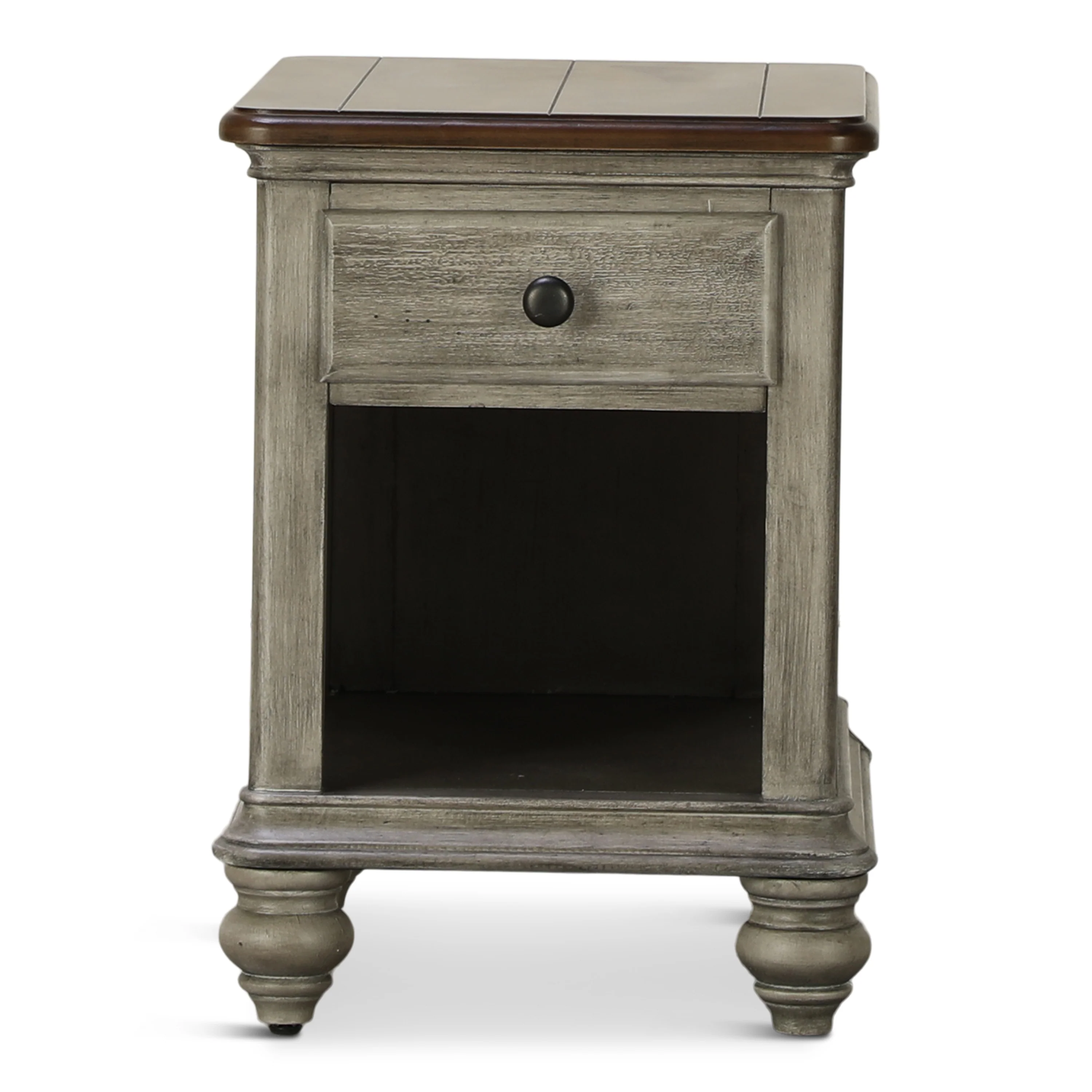 Flexsteel Farmhouse Chairside End Table