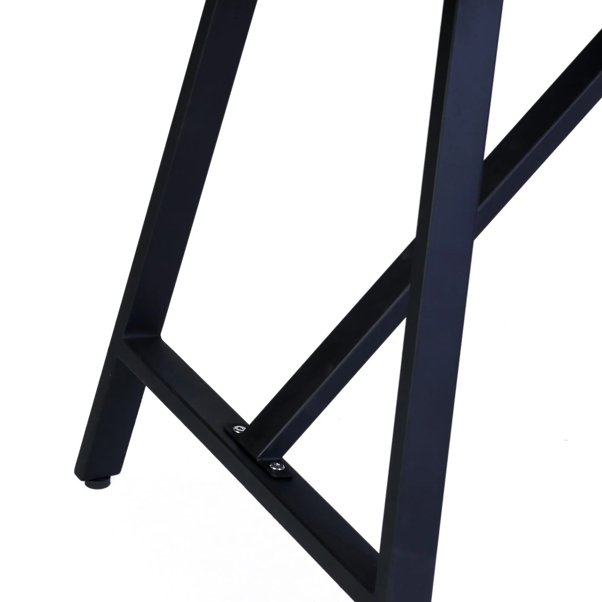 Felicia Outdoor Patio Bar Height Dining Table in Aluminum - Image 4