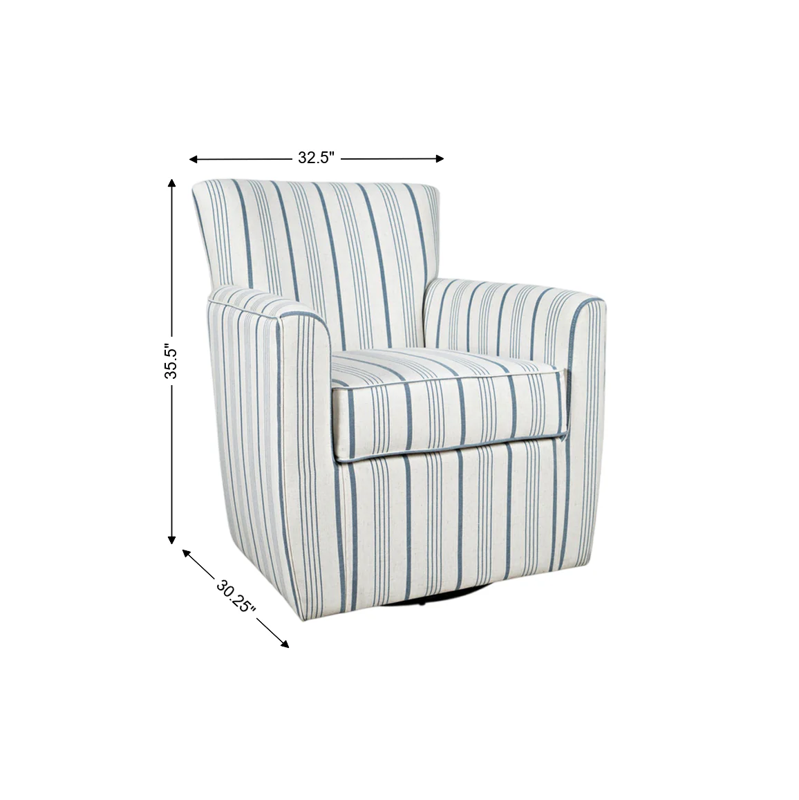Hensley Swivel Accent Chair - Image 11