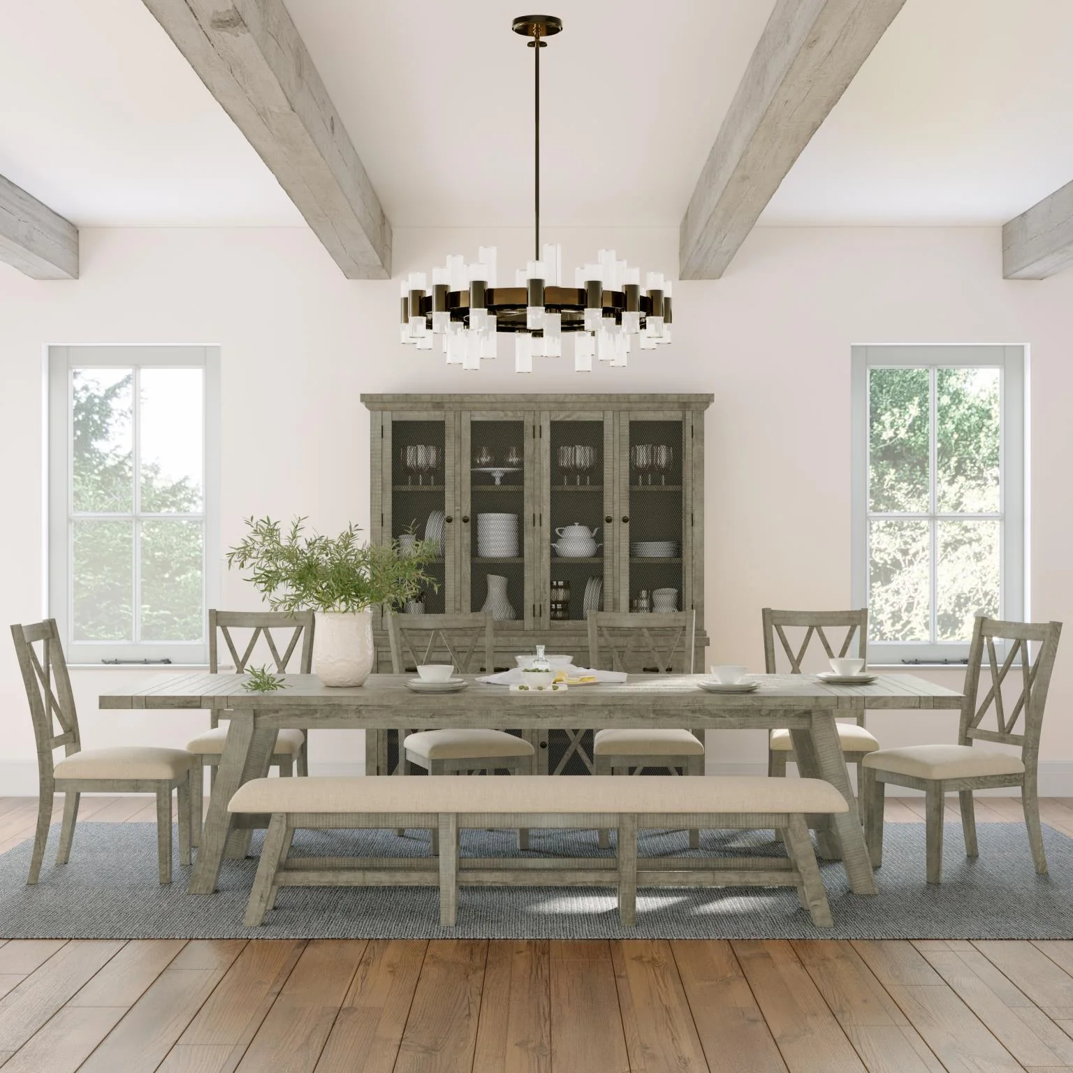 Hillsbridge Hutch and Server - Image 2