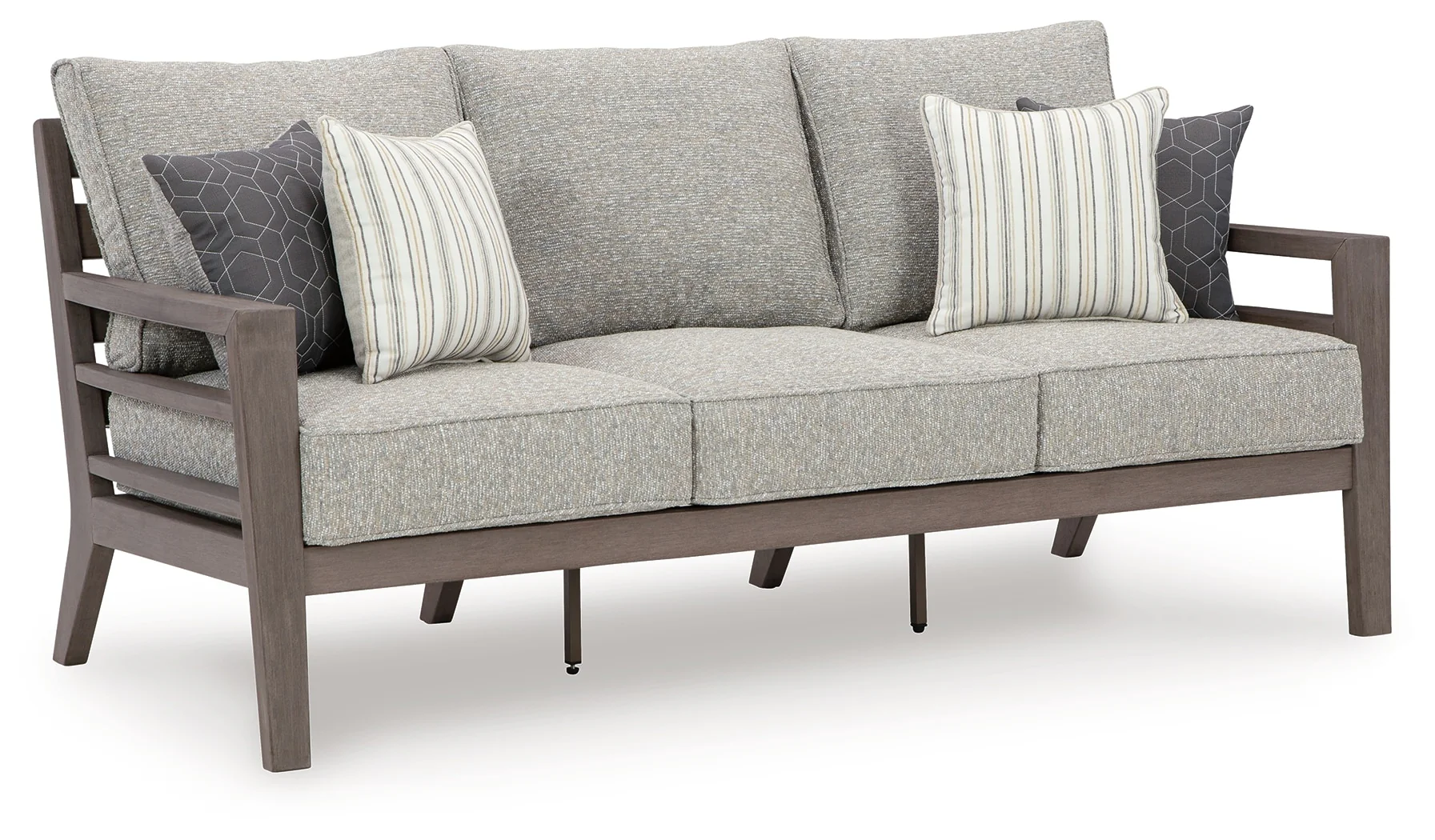 Ashley Hillside Barn Outdoor Patio Sofa with Cushion - Image 4