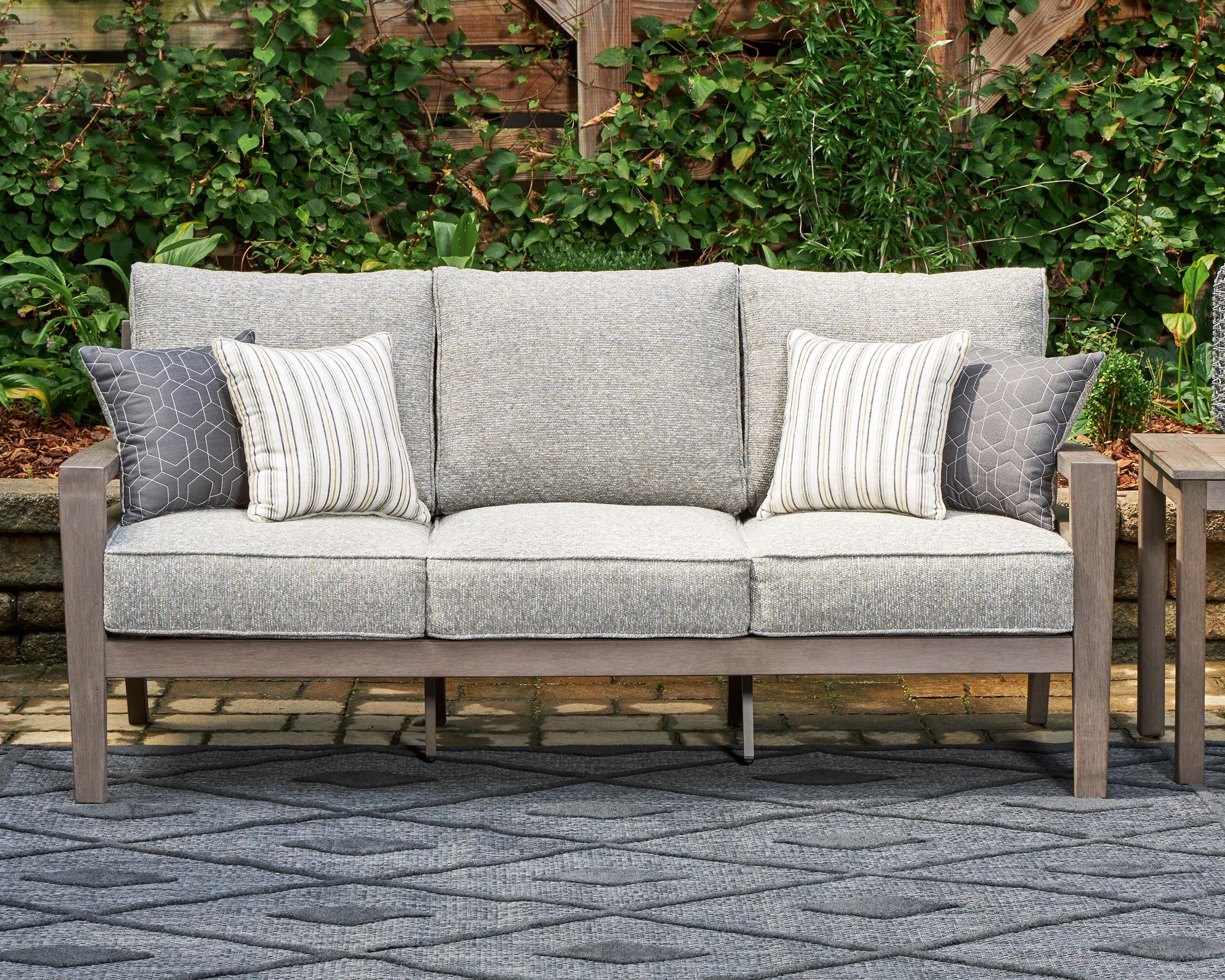 Ashley Hillside Barn Outdoor Patio Sofa with Cushion - Image 5