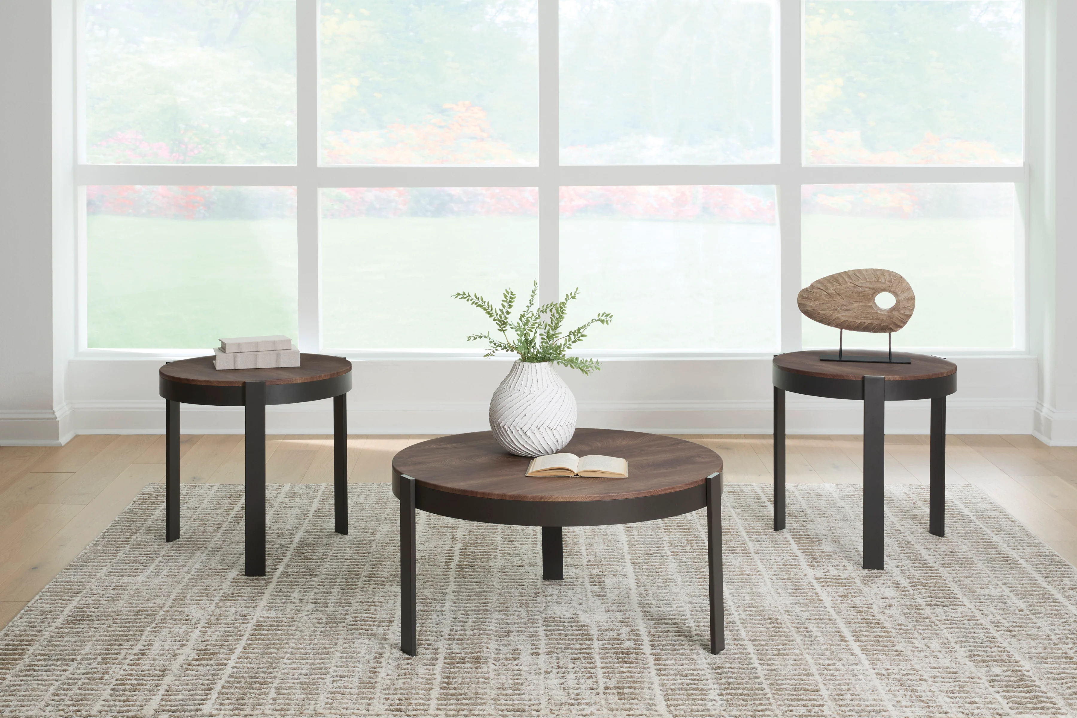 Ashley Horizon Hills Occasional Table Set (Set of 3) - Image 2