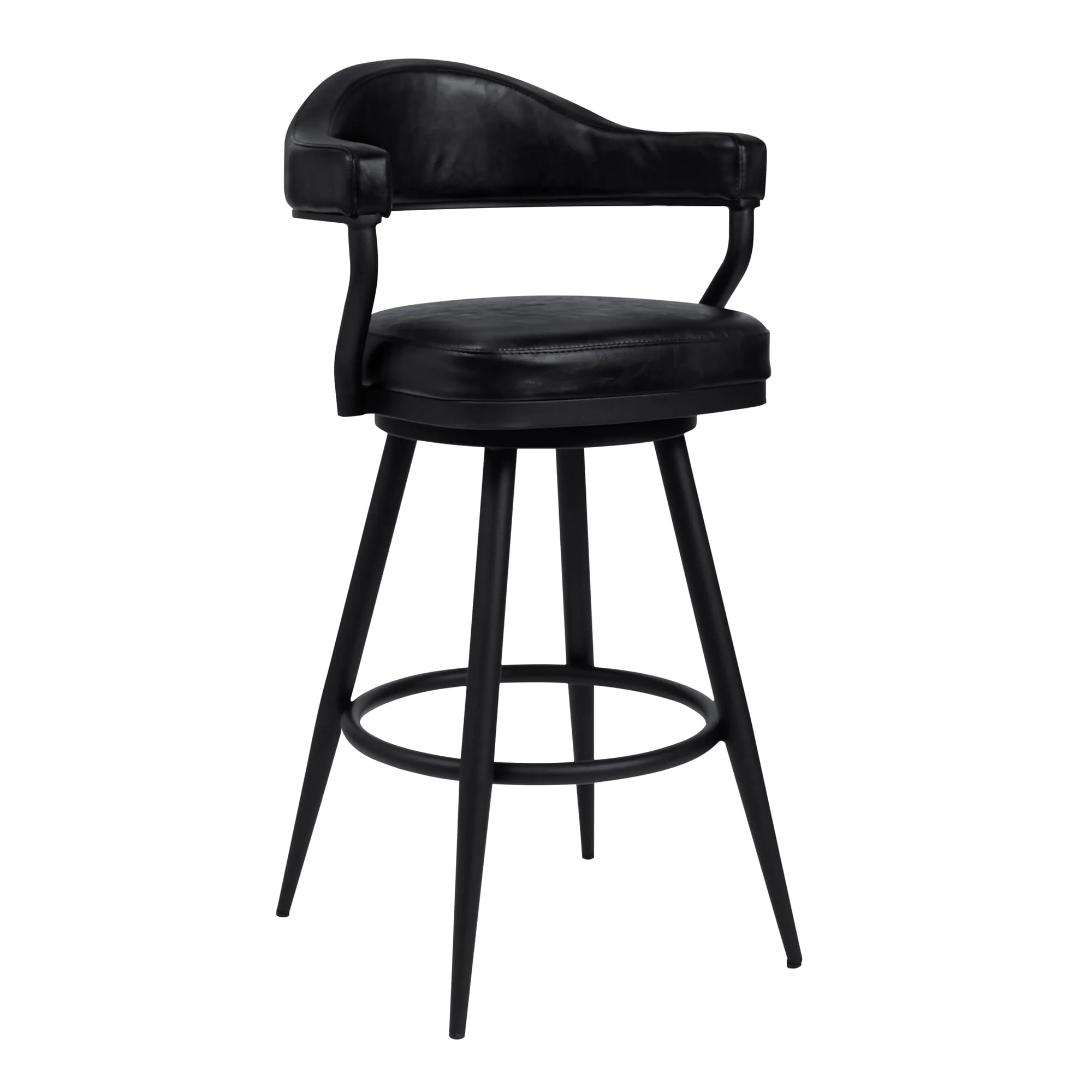 Justin 26" Counter Height Swivel Bar Stool - Image 10