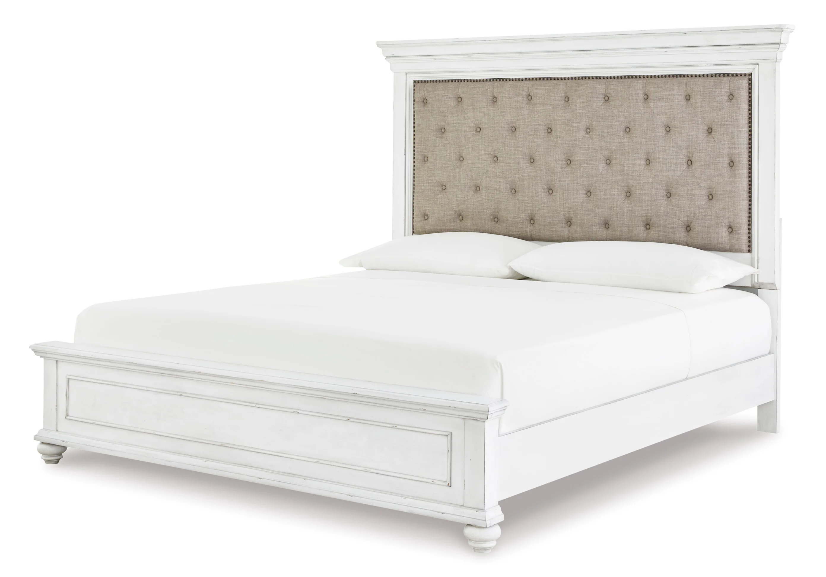 Kanwyn Upholstered Panel Bed - Image 4