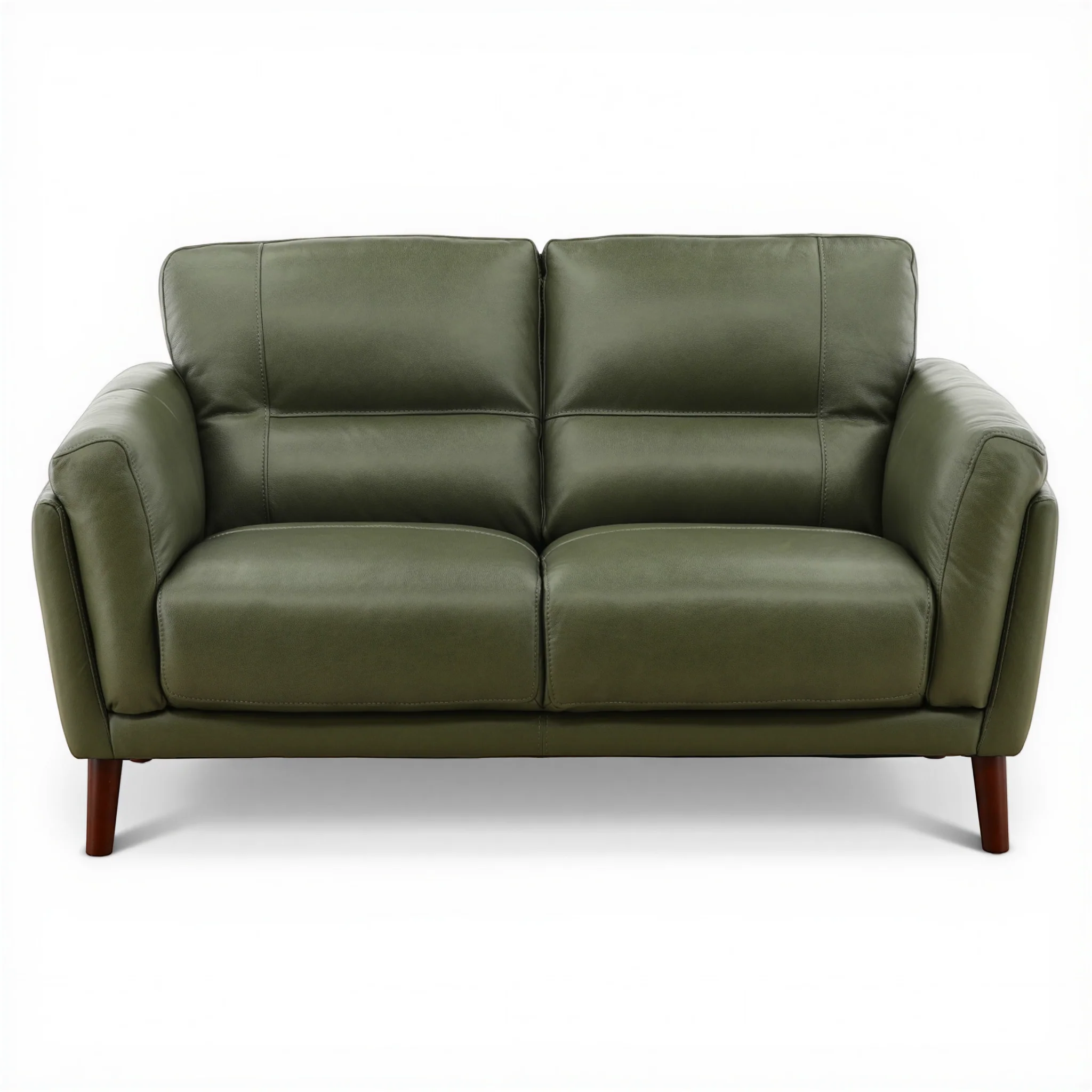 Winthrop Leather Loveseat