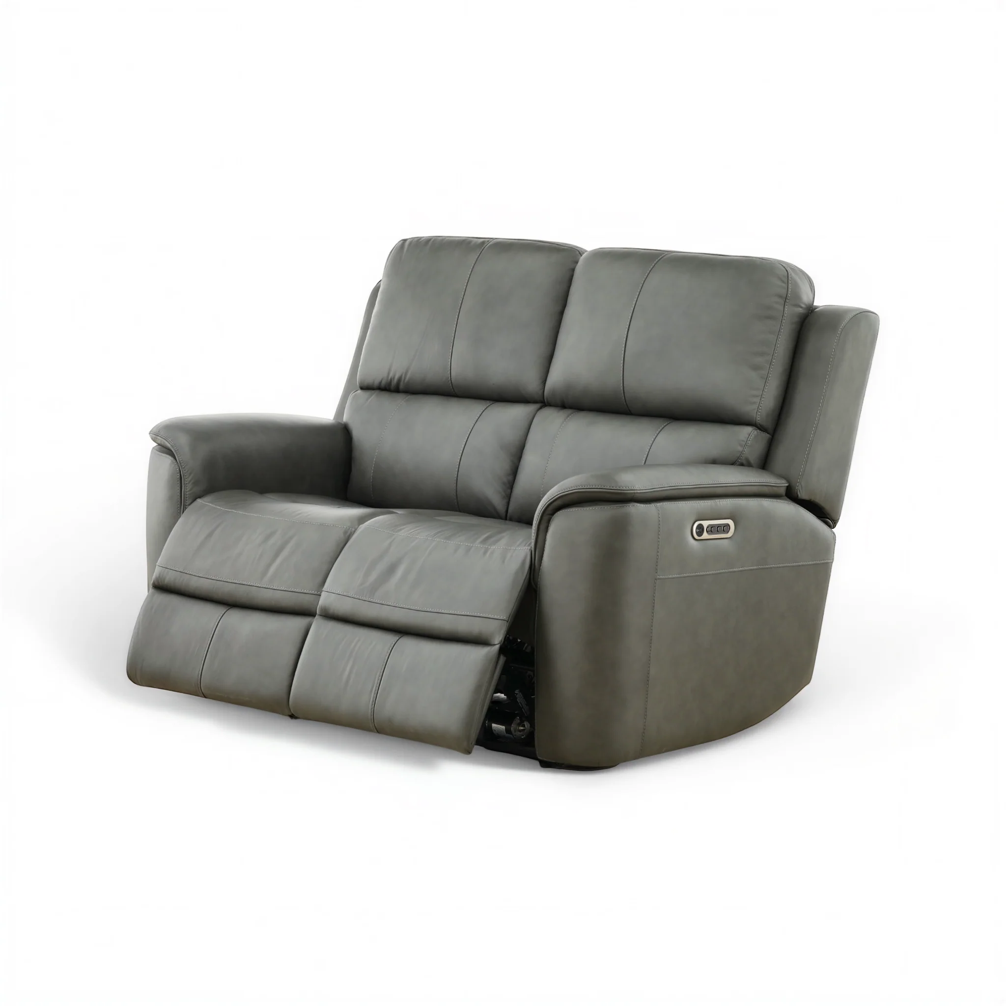Flexsteel Grayson Leather Power Loveseat - Image 8
