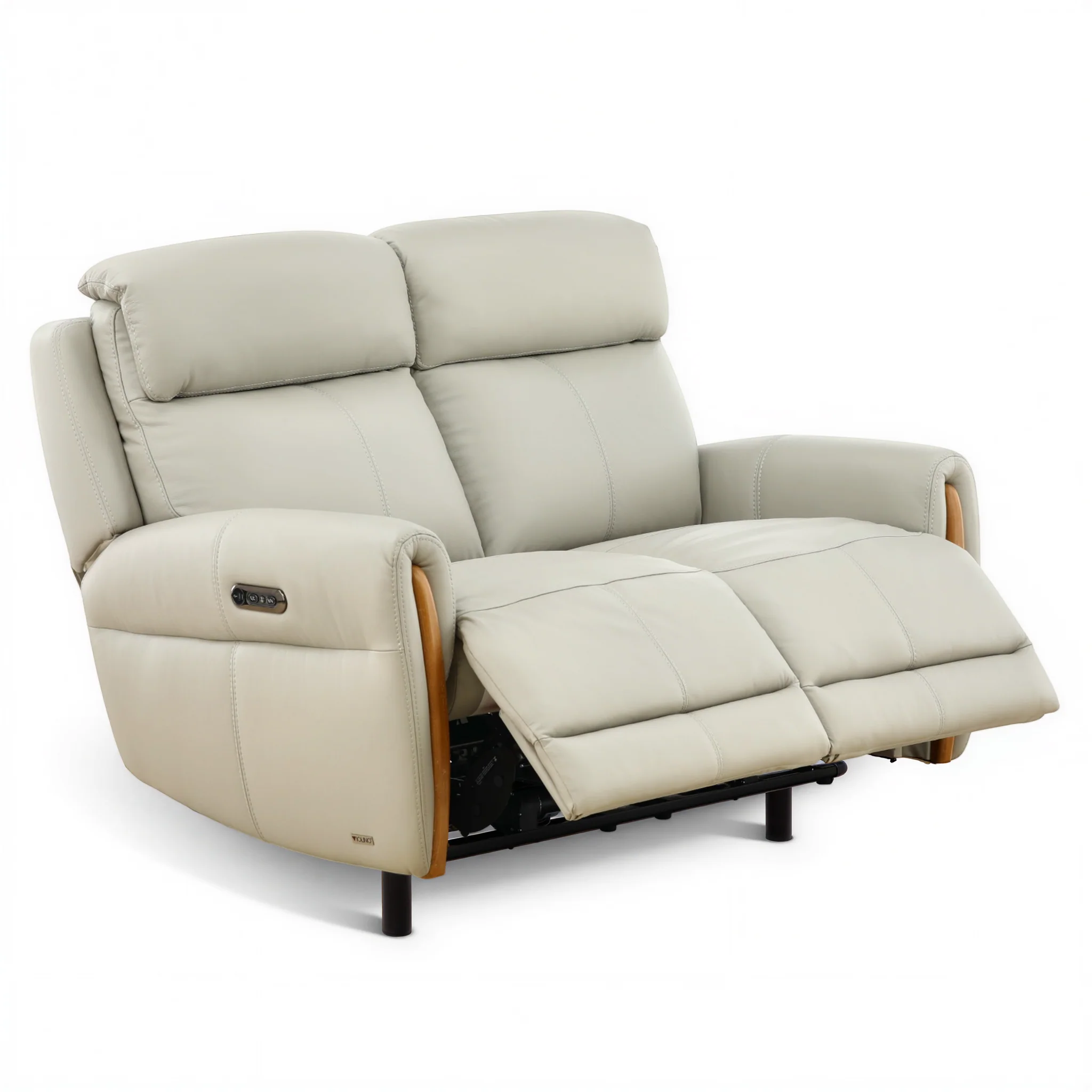 Yates Leather Power Reclining Loveseat - Image 5