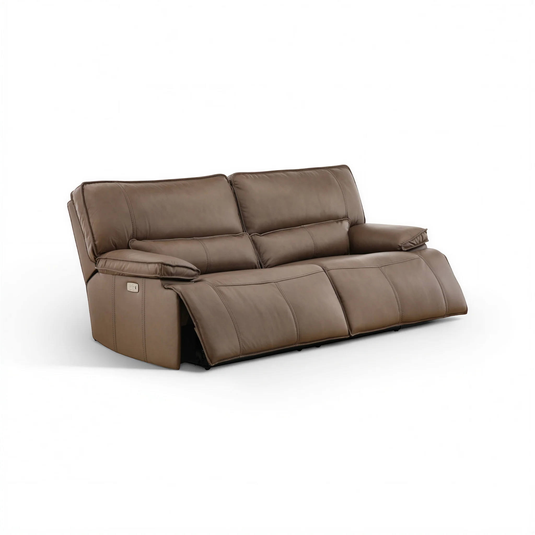 Bozeman II Leather Power Reclining Sofa - Image 4