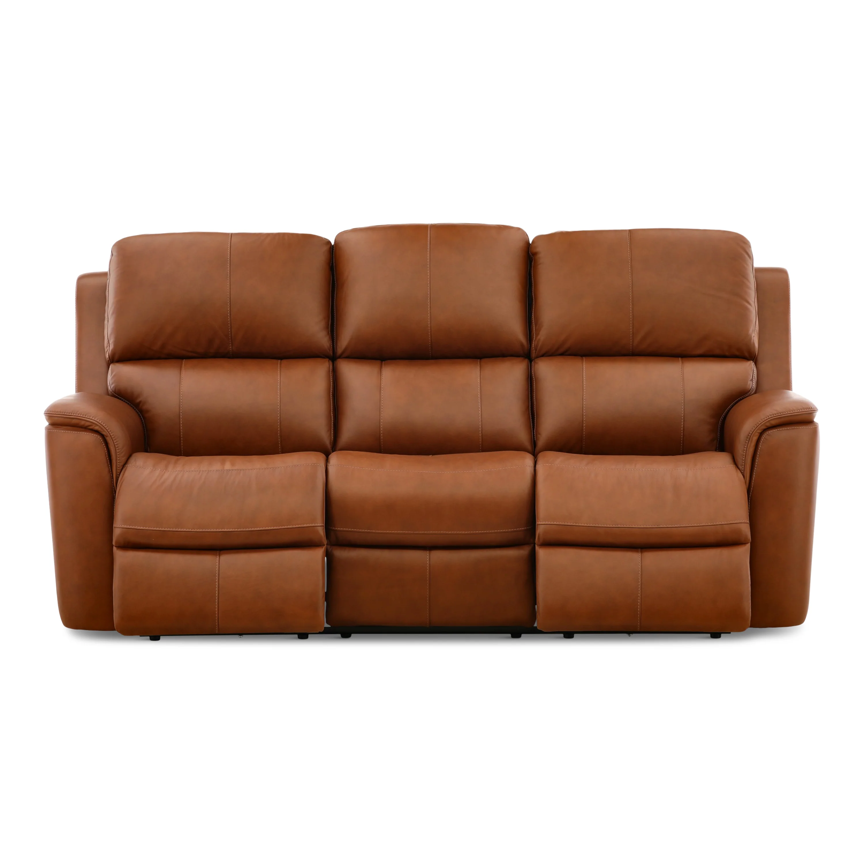 Flexsteel Karson Leather Power Reclining Sofa - Image 25