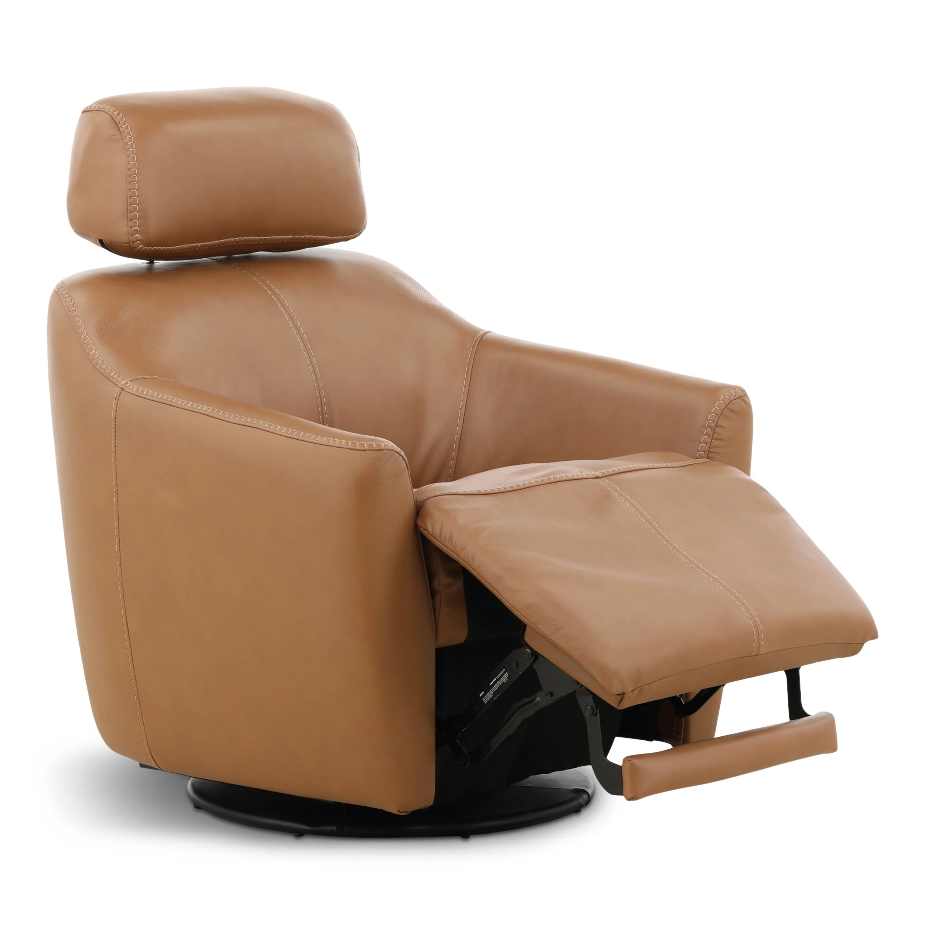 Walden Leather Power Swivel Recliner - Image 21