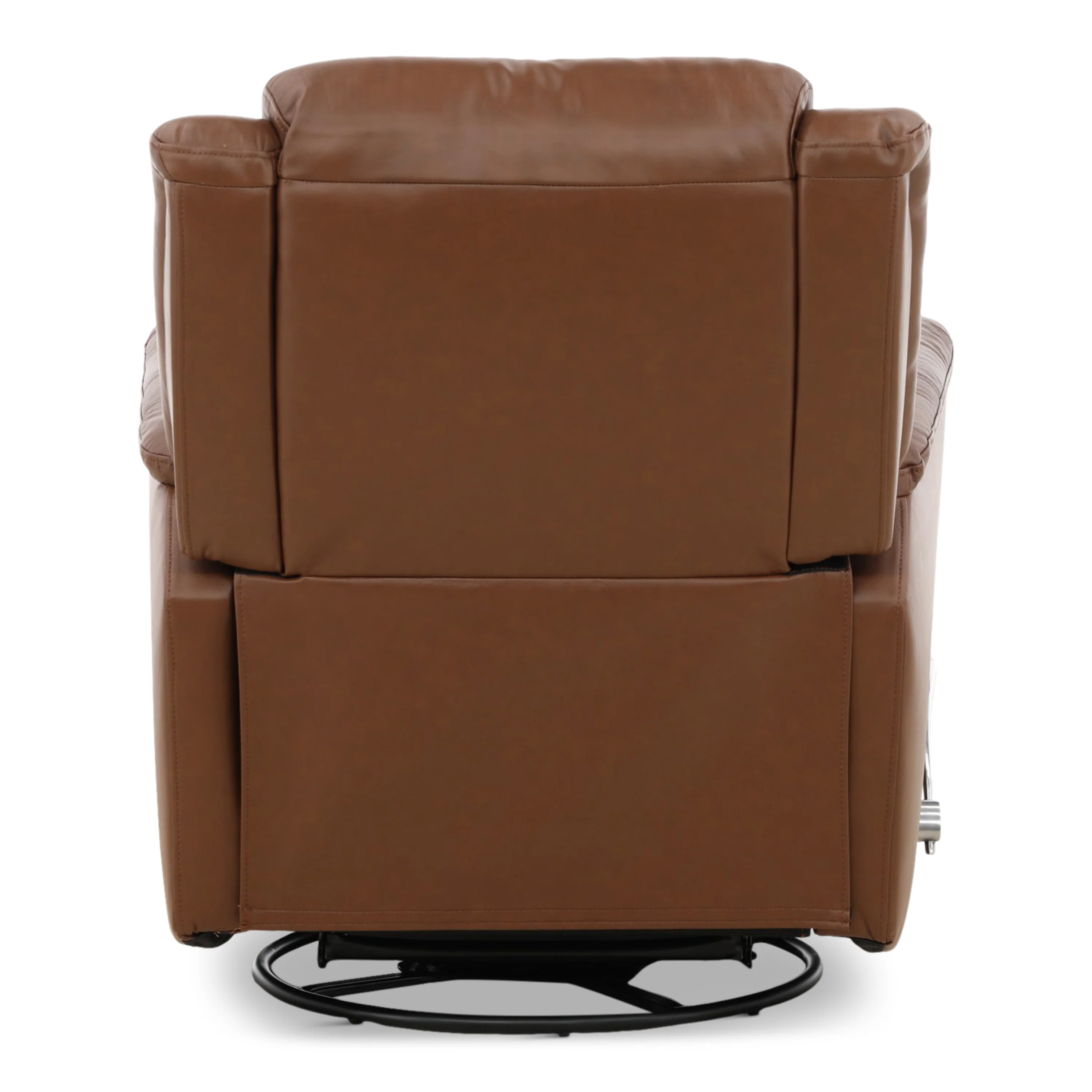 Zane Leather Swivel Glider Recliner - Image 23