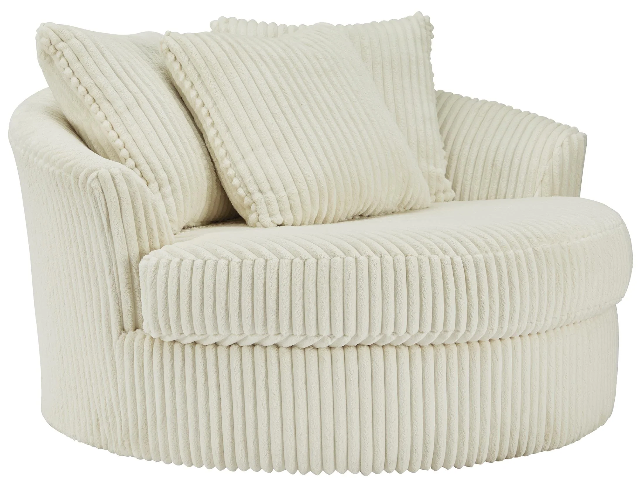 Lindyn Oversized Swivel Accent Chair - Image 3