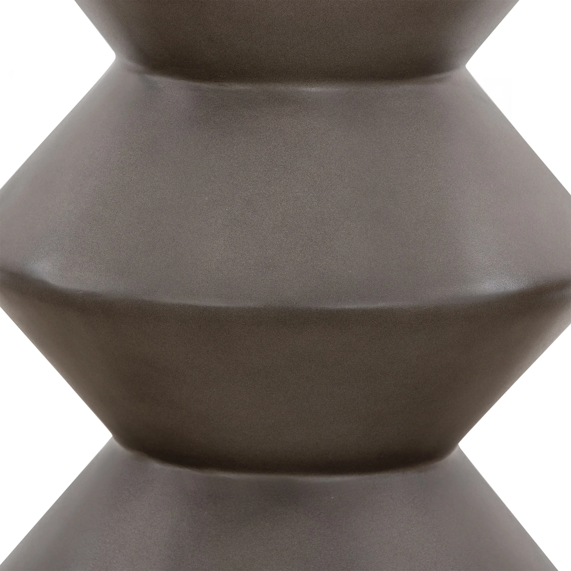 Lizzie Concrete Indoor Outdoor Accent Stool End Table - Image 2