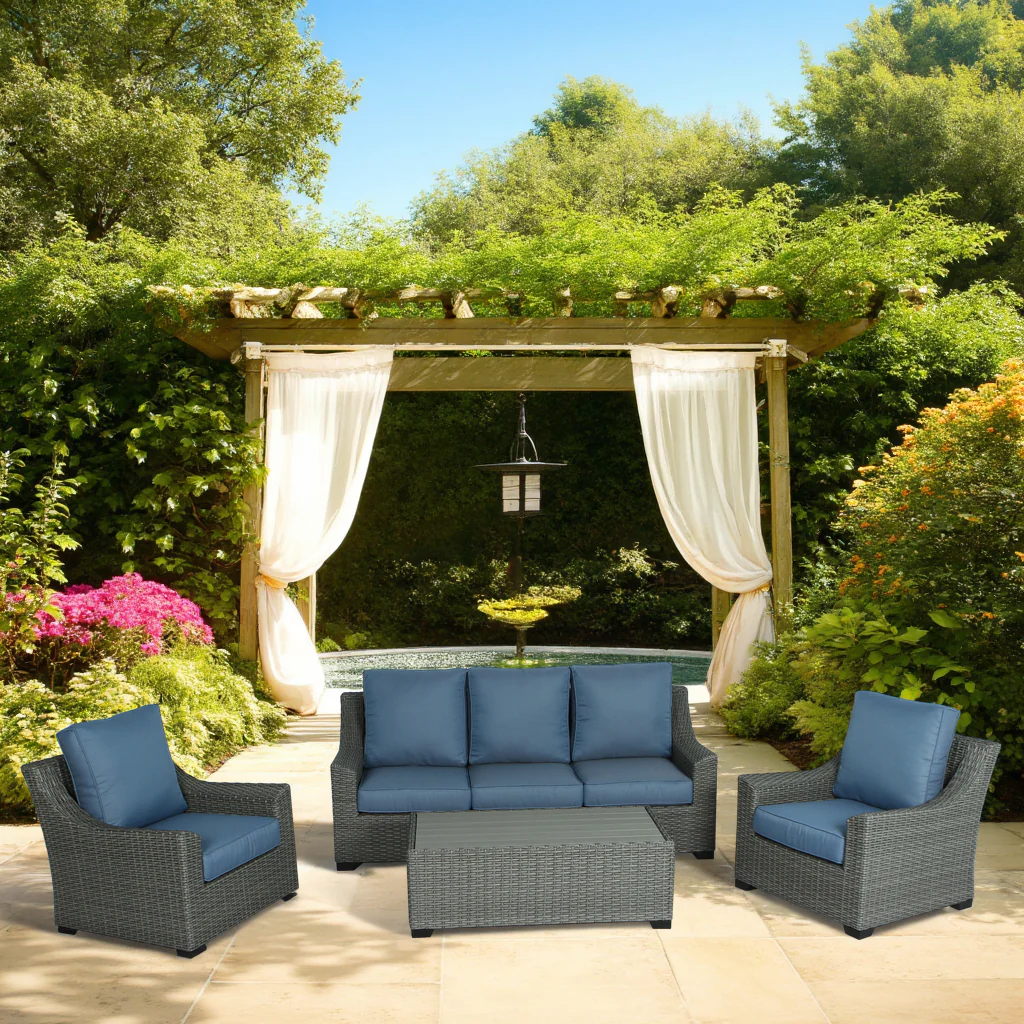 Lakton Outdoor Patio Lounge Chair - Image 2
