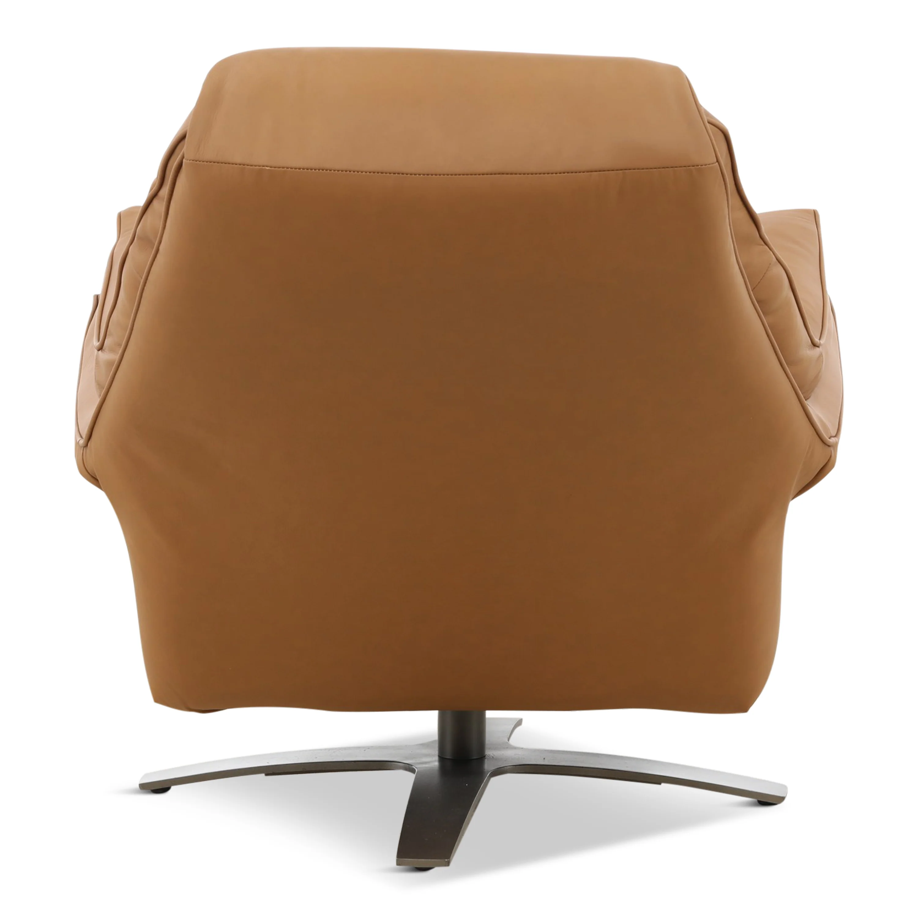 Cayman Leather Power Swivel Chair with Ottoman - Image 24