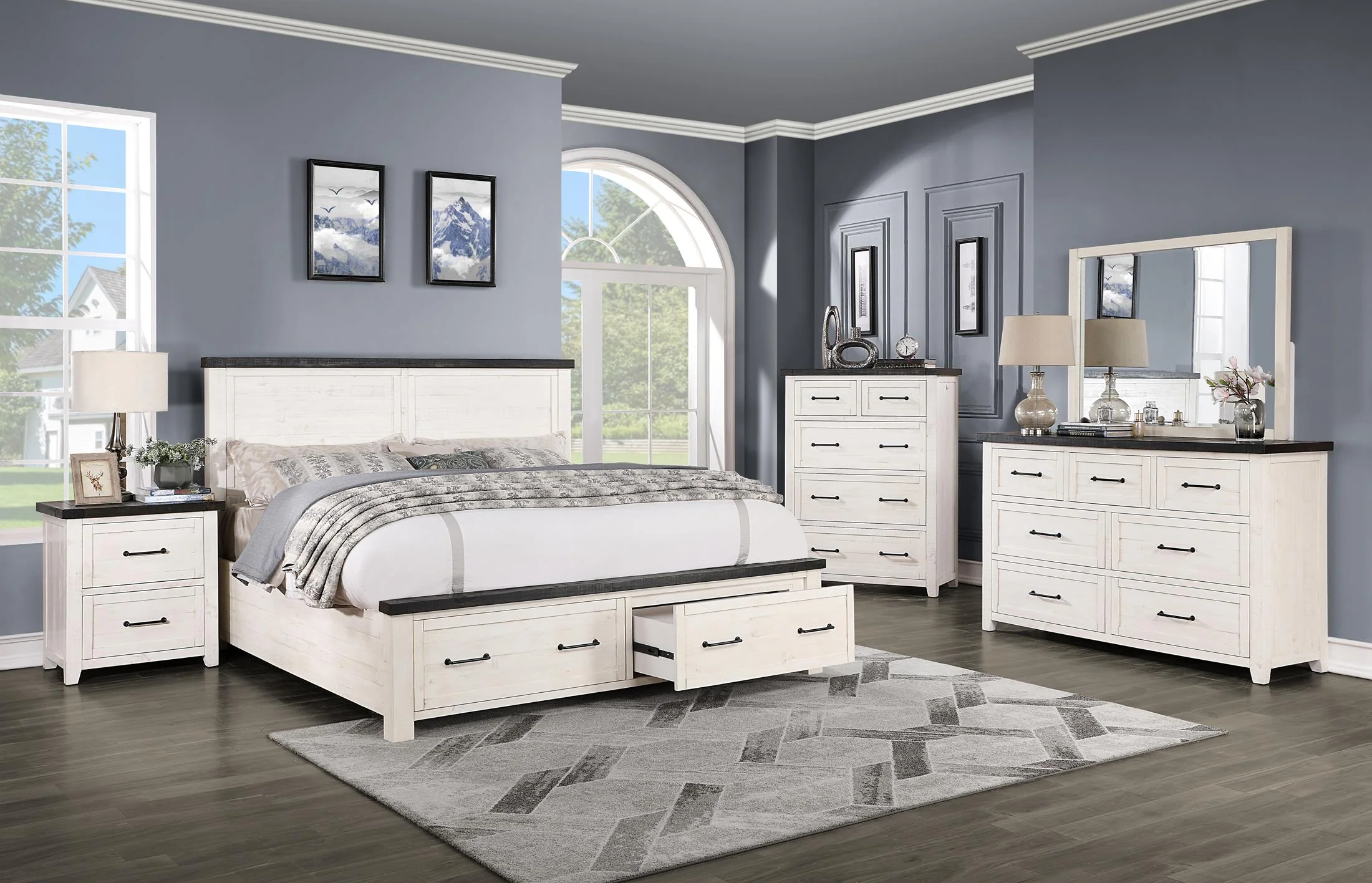 Manadal 5-piece Storage Bedroom - Image 8