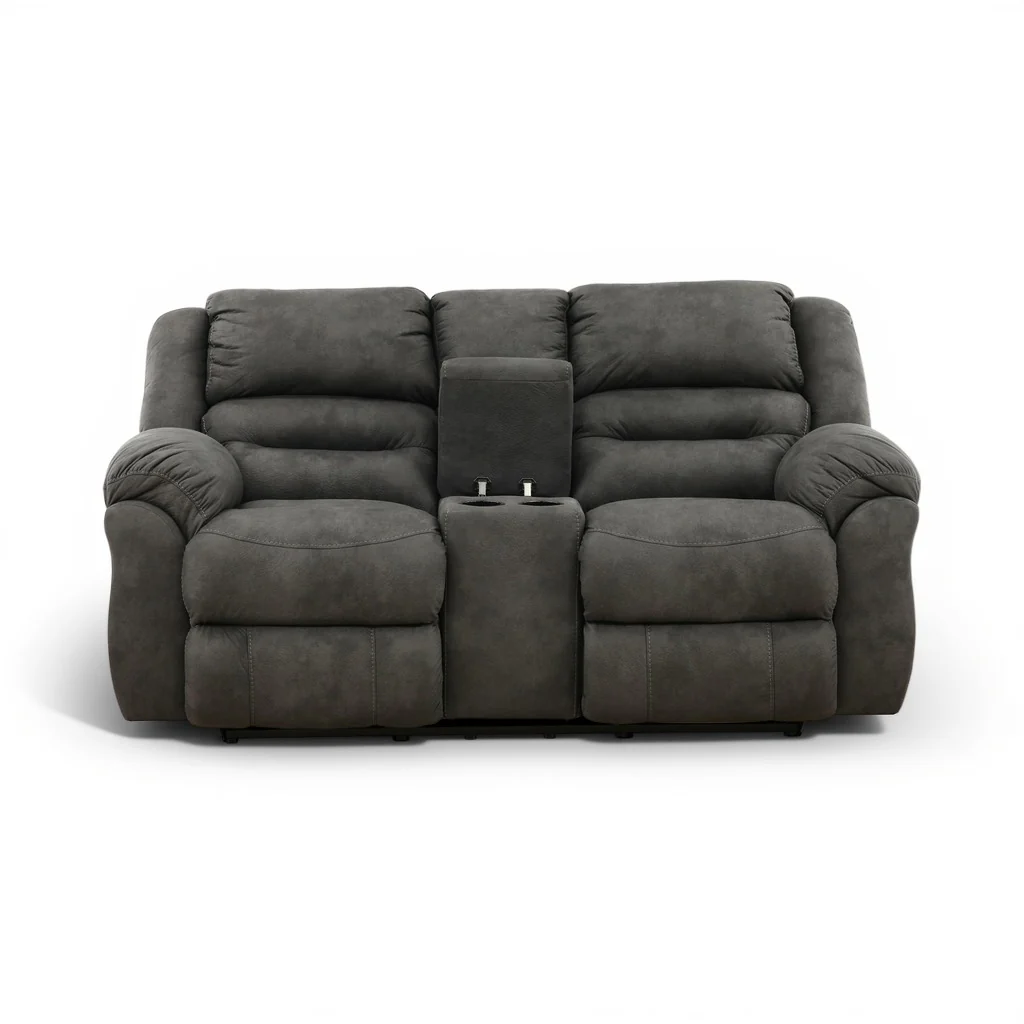 Summit Reclining Console Loveseat - Image 2